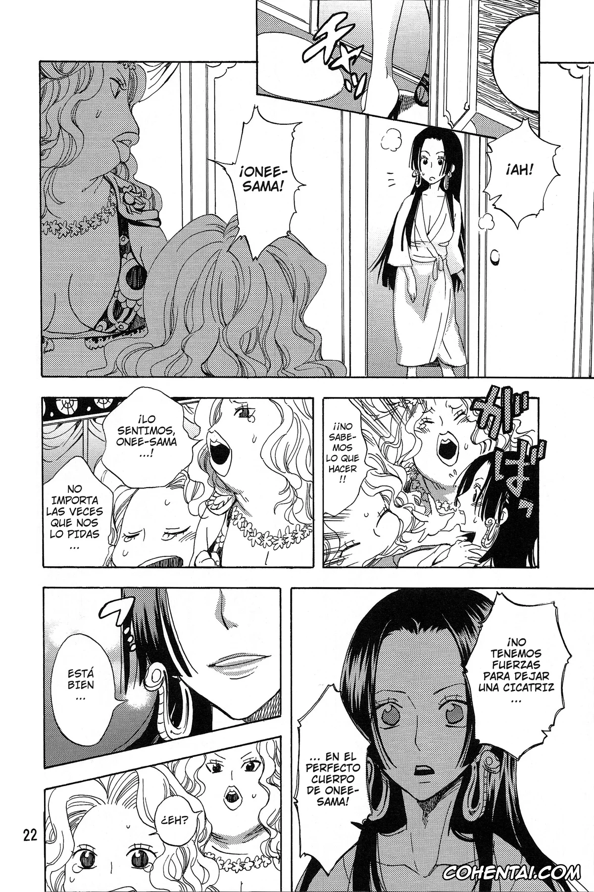 One Piece hentai, Boa Hancock hentai, Monkey D. Luffy hentai, Heart Blossom (One Piece), pagina 21