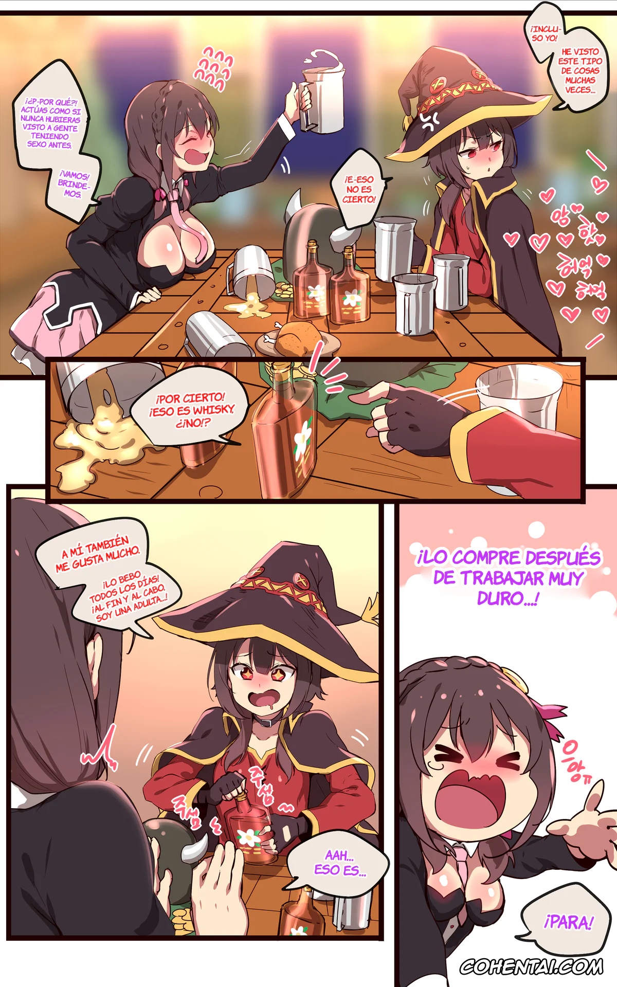 Kono Subarashii Sekai ni Syukufuku o! xxx, Aqua xxx, Dust xxx, Megumin xxx, Yunyun xxx, Kono Subarashii Sekai ni Syukufuku o!, pagina 13