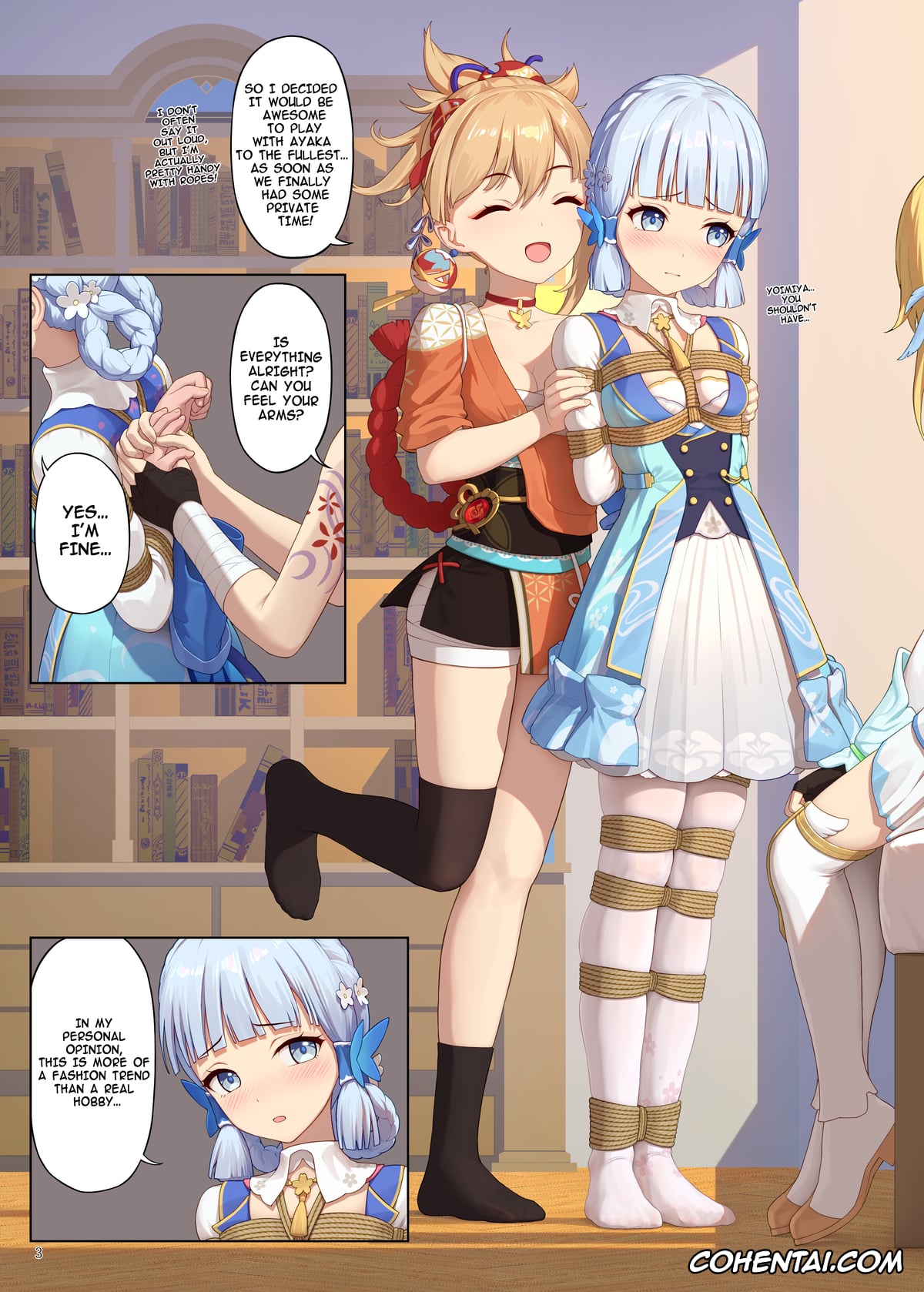 Genshin Impact hentai, Ayaka Kamisato hentai, Charlotte hentai, Chiori hentai, Focalors | Lady Furina hentai, Kirara hentai, Lumine hentai, Paimon hentai, Yoimiya Naganohara hentai, En no Ori Ito (Genshin Impact), pagina 3