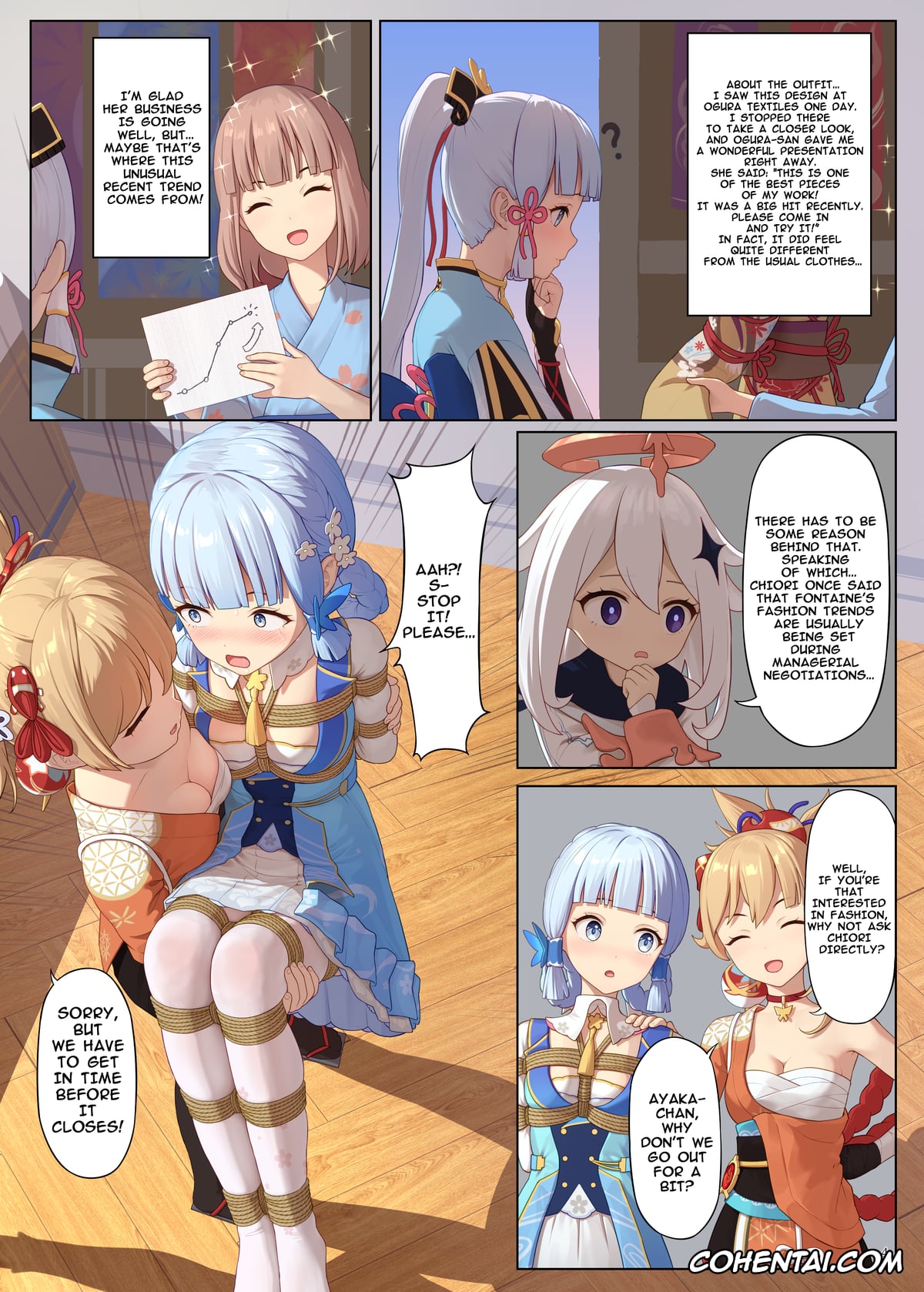 Genshin Impact xxx, Ayaka Kamisato xxx, Charlotte xxx, Chiori xxx, Focalors | Lady Furina xxx, Kirara xxx, Lumine xxx, Paimon xxx, Yoimiya Naganohara xxx, En no Ori Ito (Genshin Impact), pagina 4