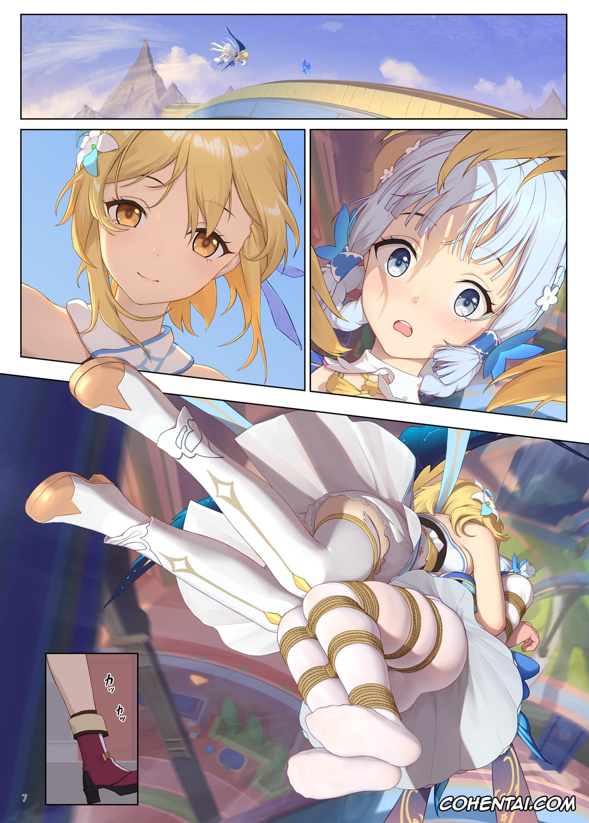 Genshin Impact xxx, Ayaka Kamisato xxx, Charlotte xxx, Chiori xxx, Focalors | Lady Furina xxx, Kirara xxx, Lumine xxx, Paimon xxx, Yoimiya Naganohara xxx, En no Ori Ito (Genshin Impact), pagina 7