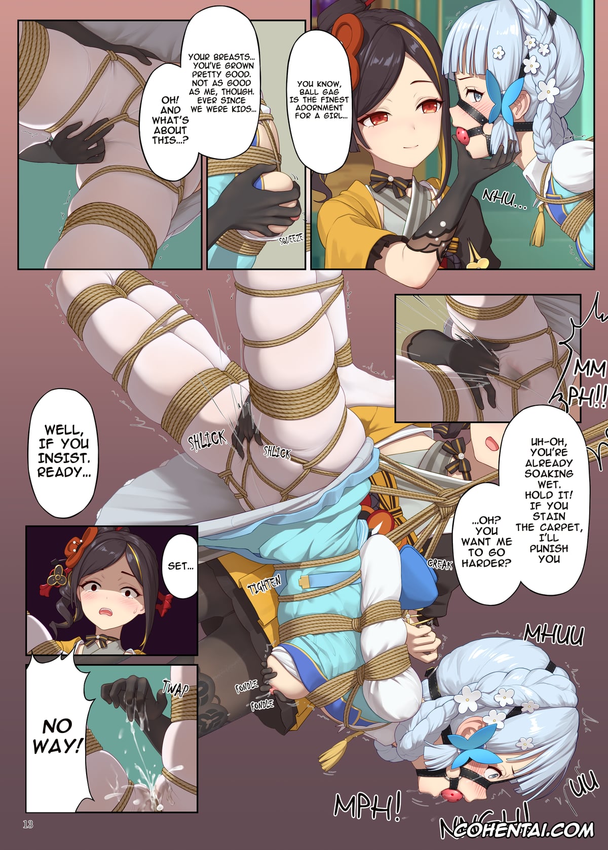 Genshin Impact xxx, Ayaka Kamisato xxx, Charlotte xxx, Chiori xxx, Focalors | Lady Furina xxx, Kirara xxx, Lumine xxx, Paimon xxx, Yoimiya Naganohara xxx, En no Ori Ito (Genshin Impact), pagina 13