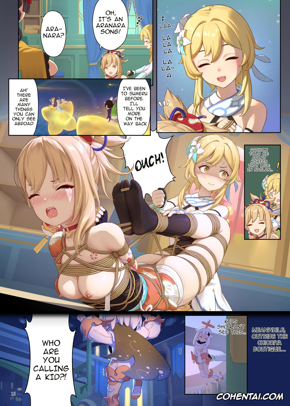 Genshin Impact hentai, Ayaka Kamisato hentai, Charlotte hentai, Chiori hentai, Focalors | Lady Furina hentai, Kirara hentai, Lumine hentai, Paimon hentai, Yoimiya Naganohara hentai, En no Ori Ito (Genshin Impact), pagina 15