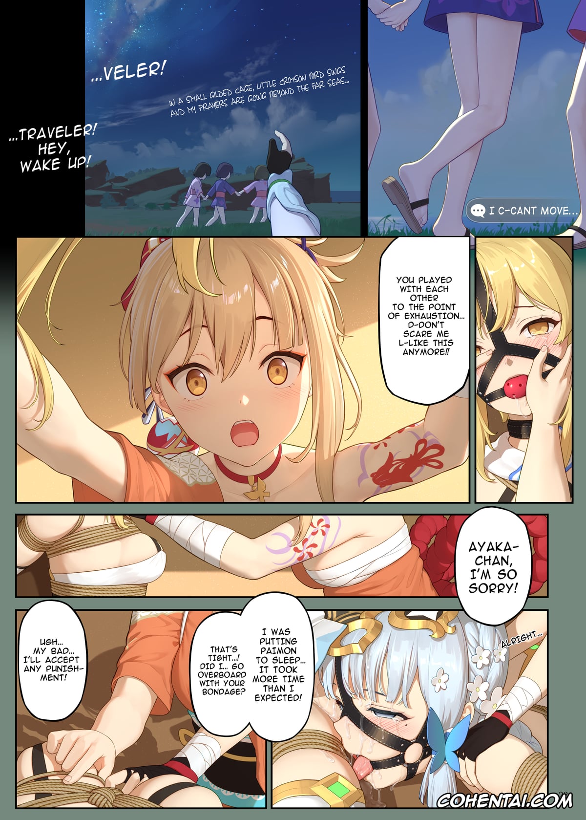 Genshin Impact xxx, Ayaka Kamisato xxx, Charlotte xxx, Chiori xxx, Focalors | Lady Furina xxx, Kirara xxx, Lumine xxx, Paimon xxx, Yoimiya Naganohara xxx, En no Ori Ito (Genshin Impact), pagina 22