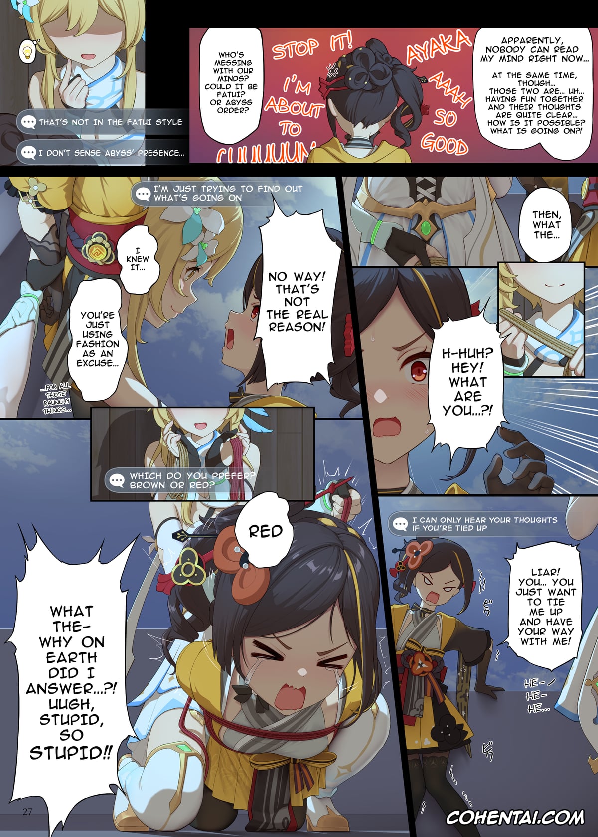 Genshin Impact hentai, Ayaka Kamisato hentai, Charlotte hentai, Chiori hentai, Focalors | Lady Furina hentai, Kirara hentai, Lumine hentai, Paimon hentai, Yoimiya Naganohara hentai, En no Ori Ito (Genshin Impact), pagina 27