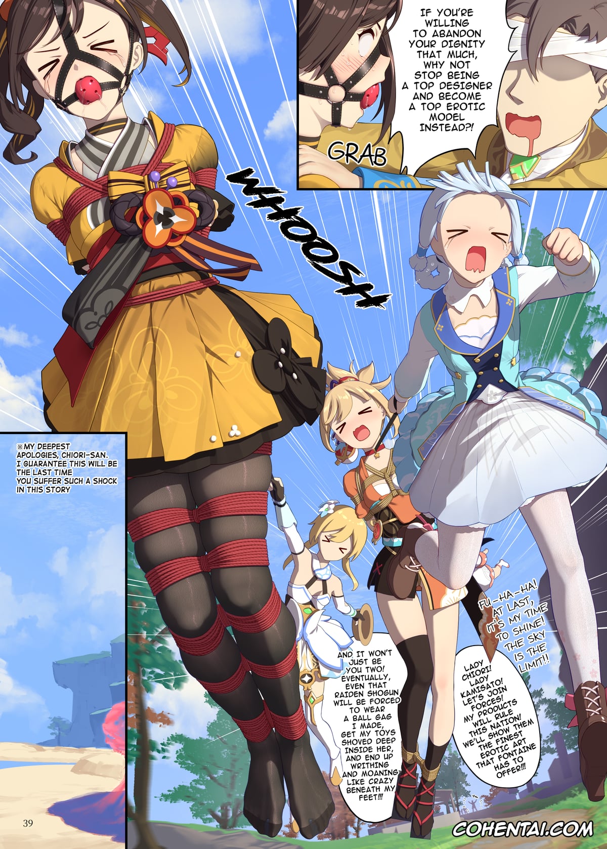 Genshin Impact hentai, Ayaka Kamisato hentai, Charlotte hentai, Chiori hentai, Focalors | Lady Furina hentai, Kirara hentai, Lumine hentai, Paimon hentai, Yoimiya Naganohara hentai, En no Ori Ito (Genshin Impact), pagina 39