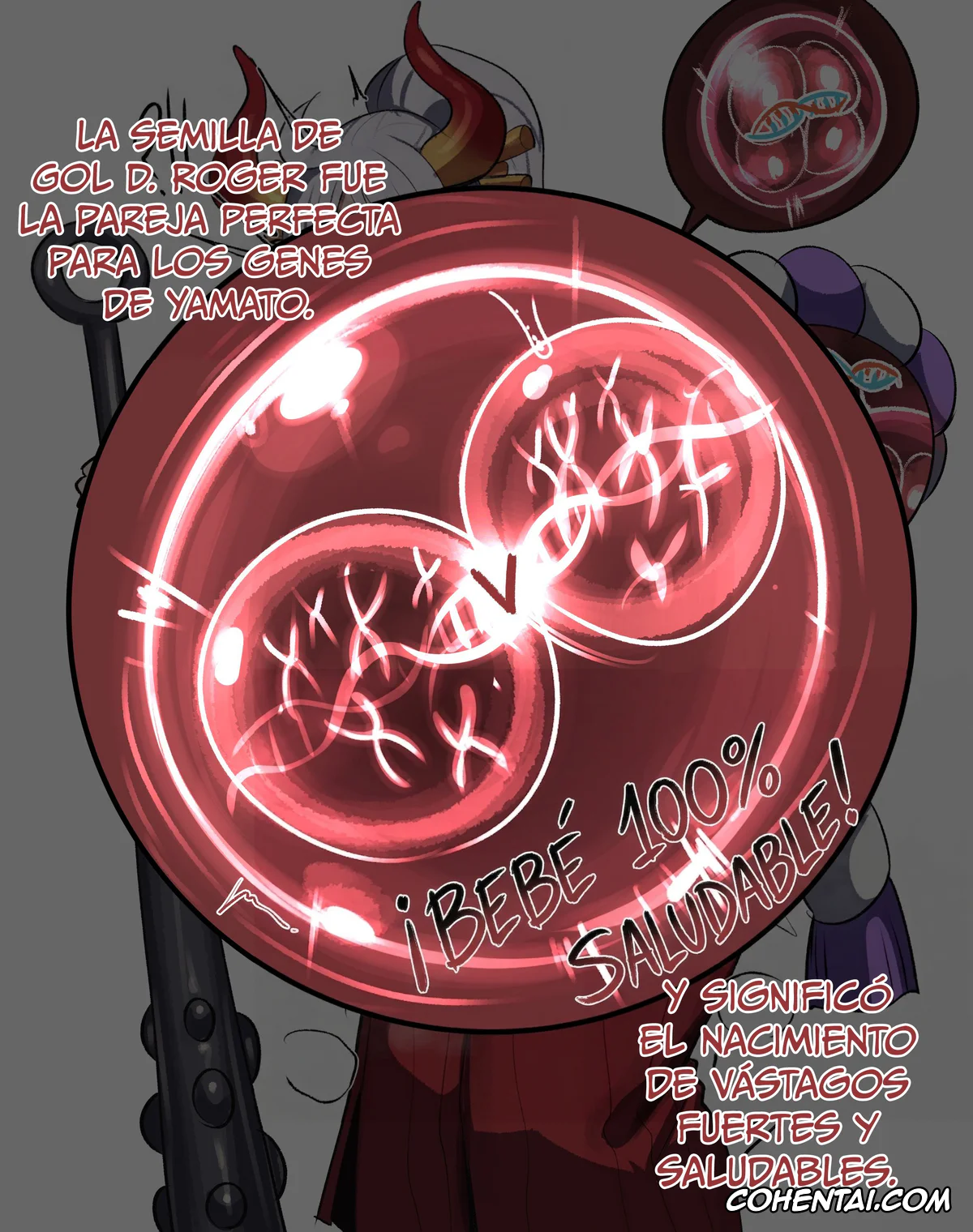 One Piece xxx, Gold D. Roger xxx, Portgas D. Ace xxx, Yamato xxx, Yamato DNA Merge (One Piece), pagina 16