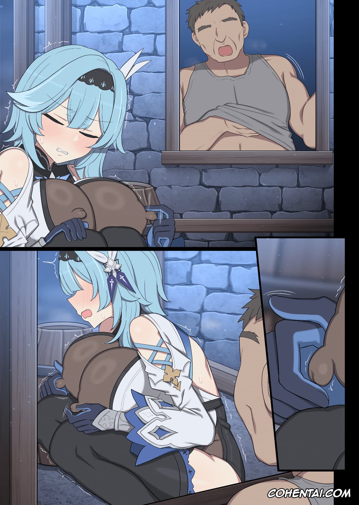 Genshin Impact hentai, Eula Lawrence hentai, Eula (Genshin Impact), pagina 24
