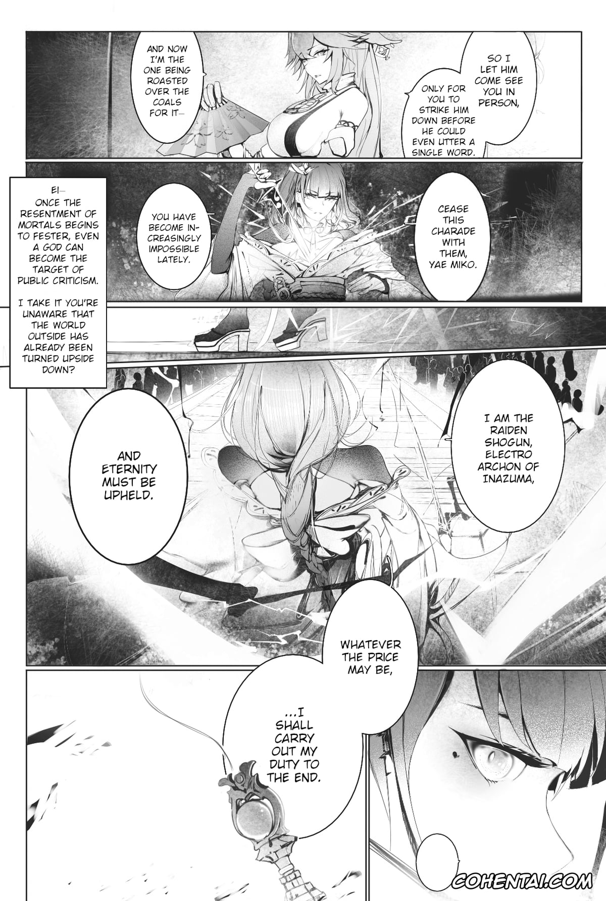 Genshin Impact porno, Raiden Shogun porno, Yae Miko porno, Raiden Shogun and Yae Miko (Genshin Impact), pagina 2
