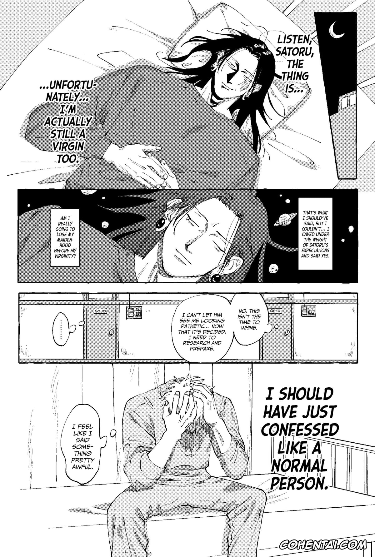 Jujutsu Kaisen porno, Satoru Gojo porno, Suguru Geto porno, D no Susume (Jujutsu Kaisen), pagina 8