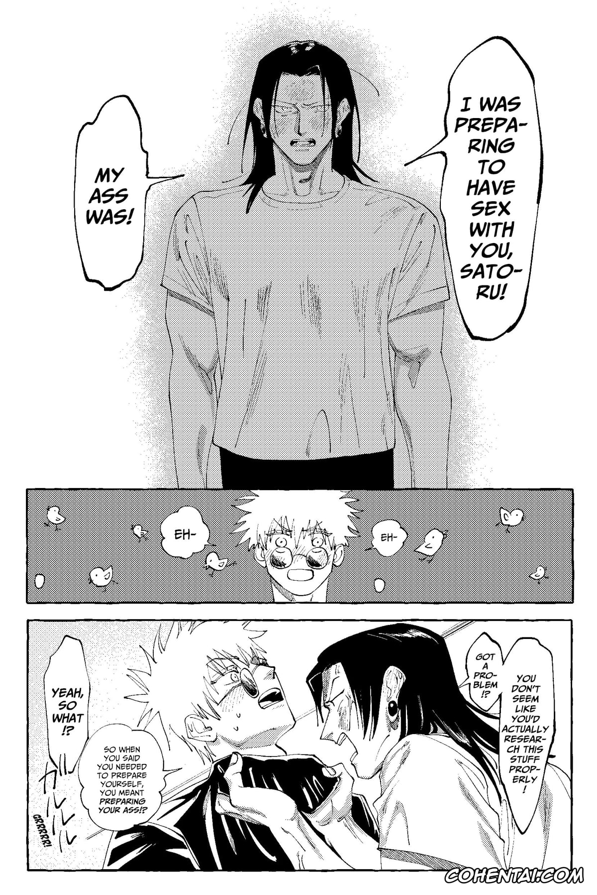 Jujutsu Kaisen xxx, Satoru Gojo xxx, Suguru Geto xxx, D no Susume (Jujutsu Kaisen), pagina 28