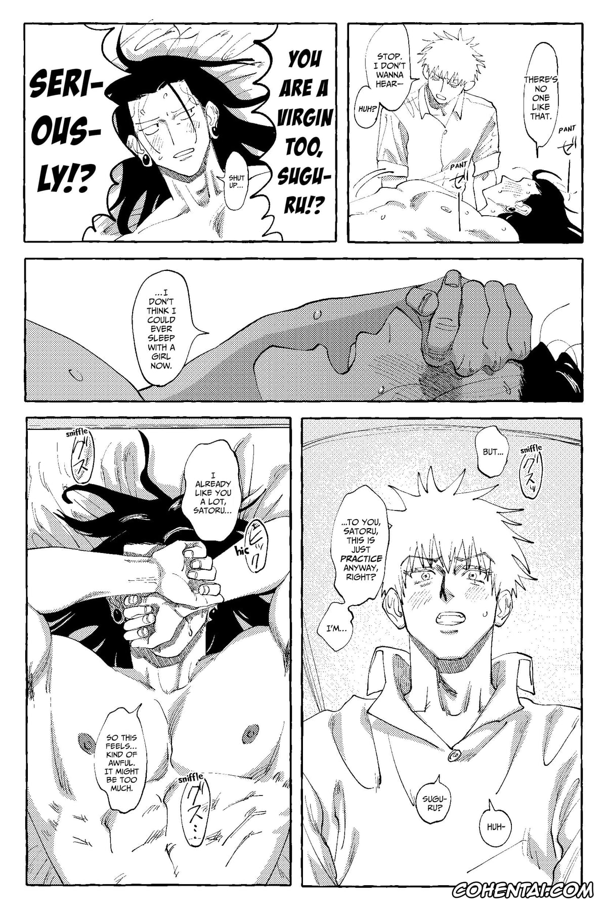 Jujutsu Kaisen porno, Satoru Gojo porno, Suguru Geto porno, D no Susume (Jujutsu Kaisen), pagina 35