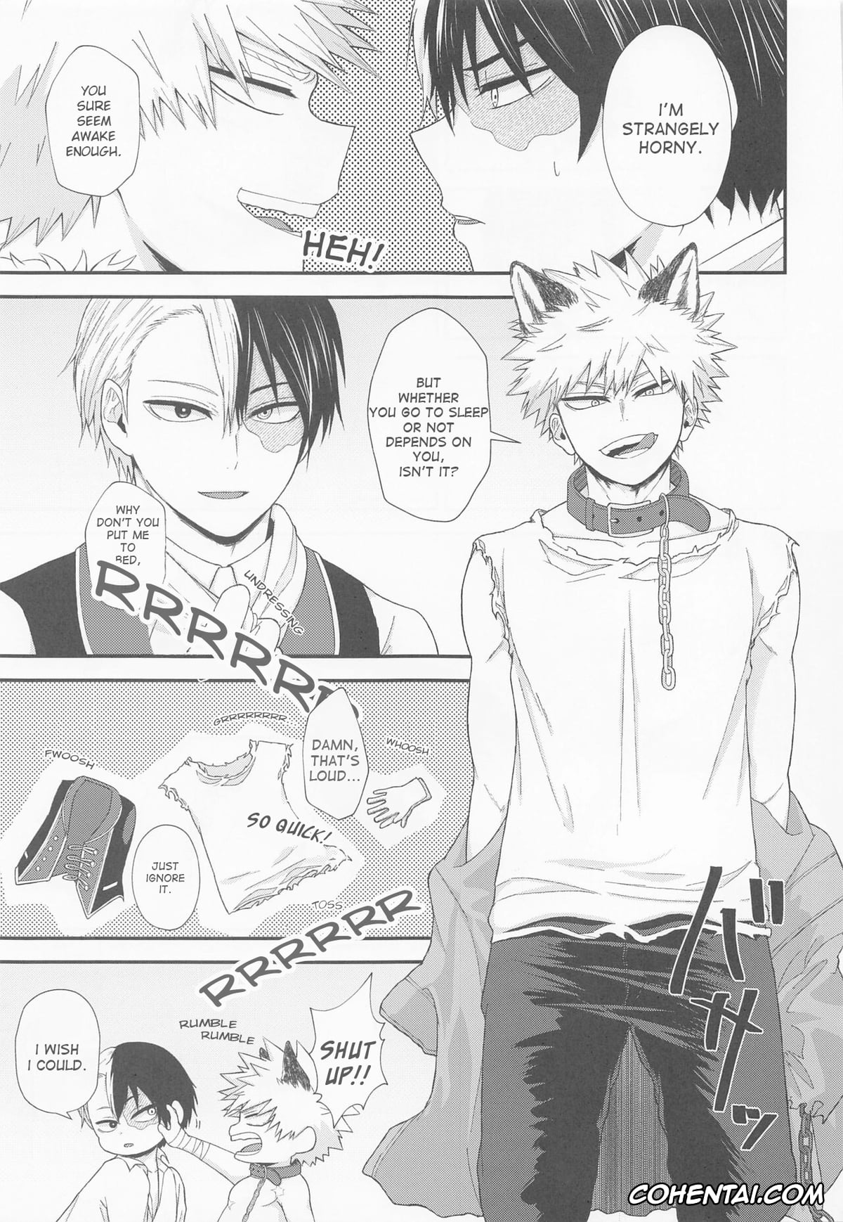 My Hero Academia | Boku No Hero Academia xxx, Katsuki Bakugou xxx, Shouto Todoroki xxx, ITCHING!!! (Boku no Hero Academia), pagina 7
