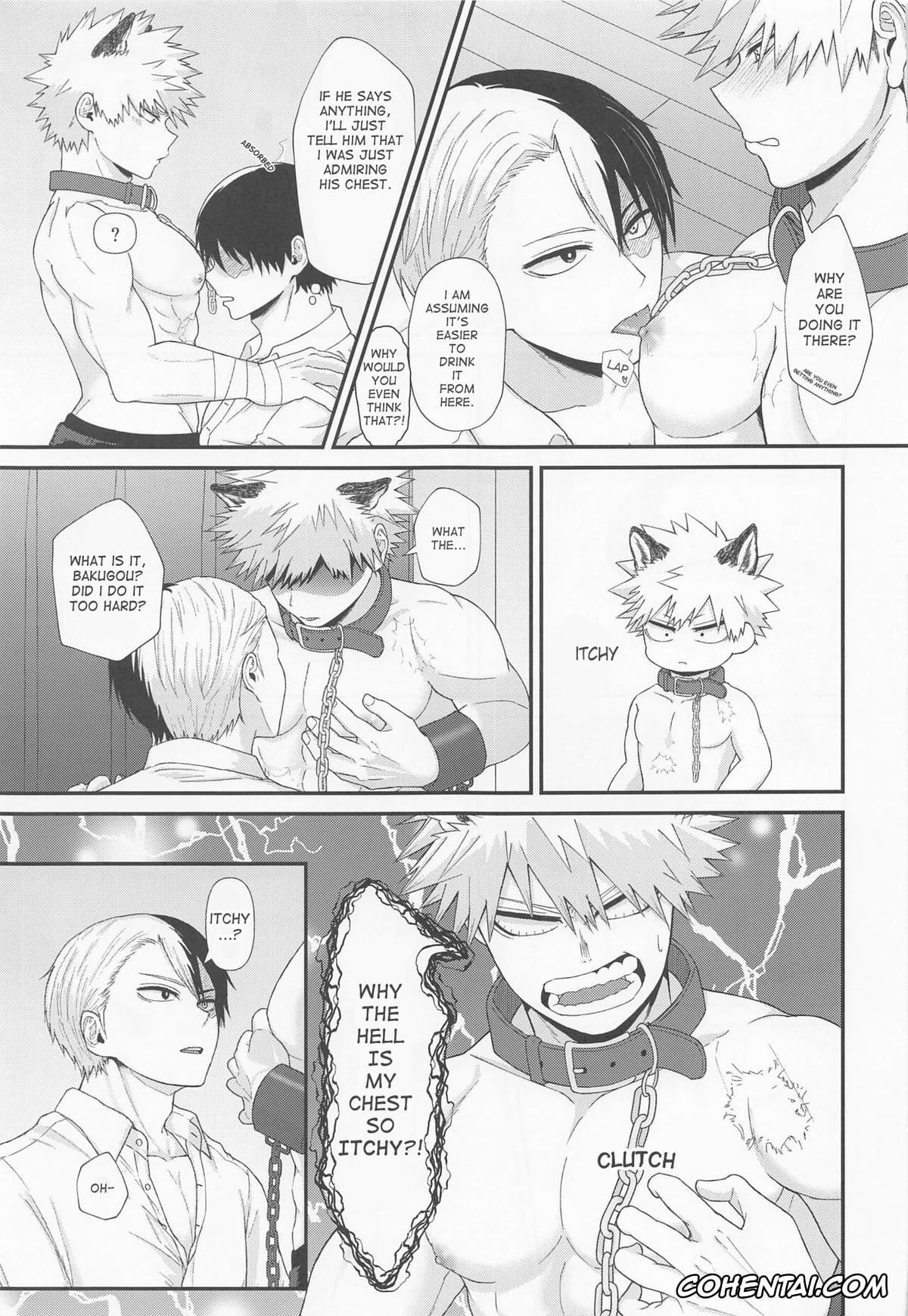 My Hero Academia | Boku No Hero Academia hentai, Katsuki Bakugou hentai, Shouto Todoroki hentai, ITCHING!!! (Boku no Hero Academia), pagina 9