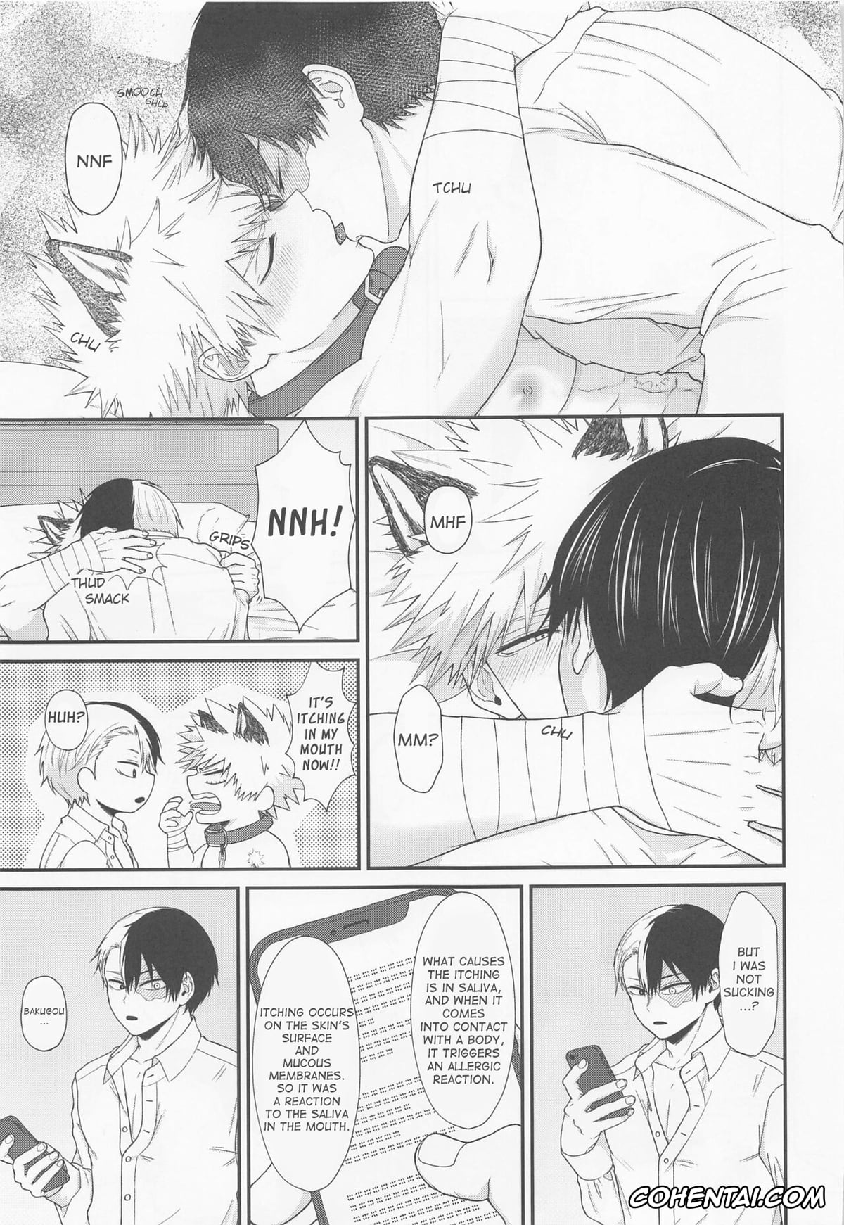 My Hero Academia | Boku No Hero Academia porno, Katsuki Bakugou porno, Shouto Todoroki porno, ITCHING!!! (Boku no Hero Academia), pagina 11