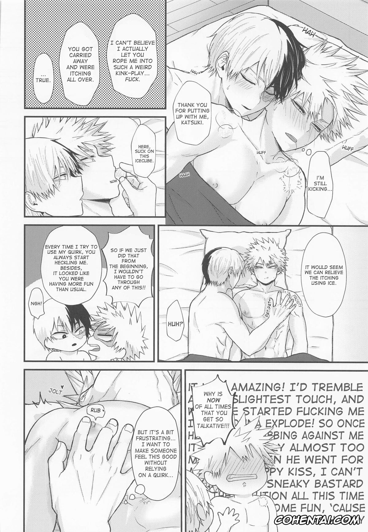 My Hero Academia | Boku No Hero Academia xxx, Katsuki Bakugou xxx, Shouto Todoroki xxx, ITCHING!!! (Boku no Hero Academia), pagina 28