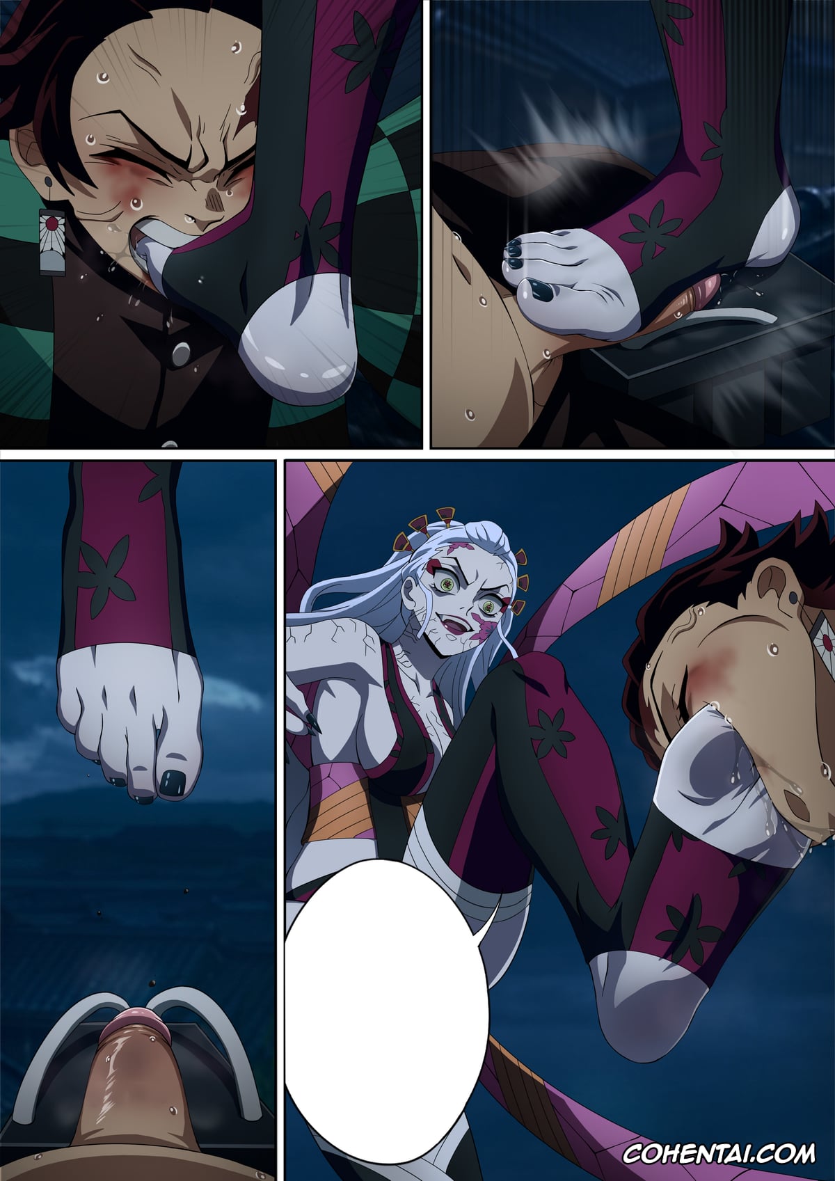 Kimetsu No Yaiba | Demon Slayer hentai, Daki hentai, Nezuko Kamado hentai, Tanjirou Kamado hentai, Daki’s Blood Demon Art: Trample 1+2 (Kimetsu no Yaiba), pagina 60