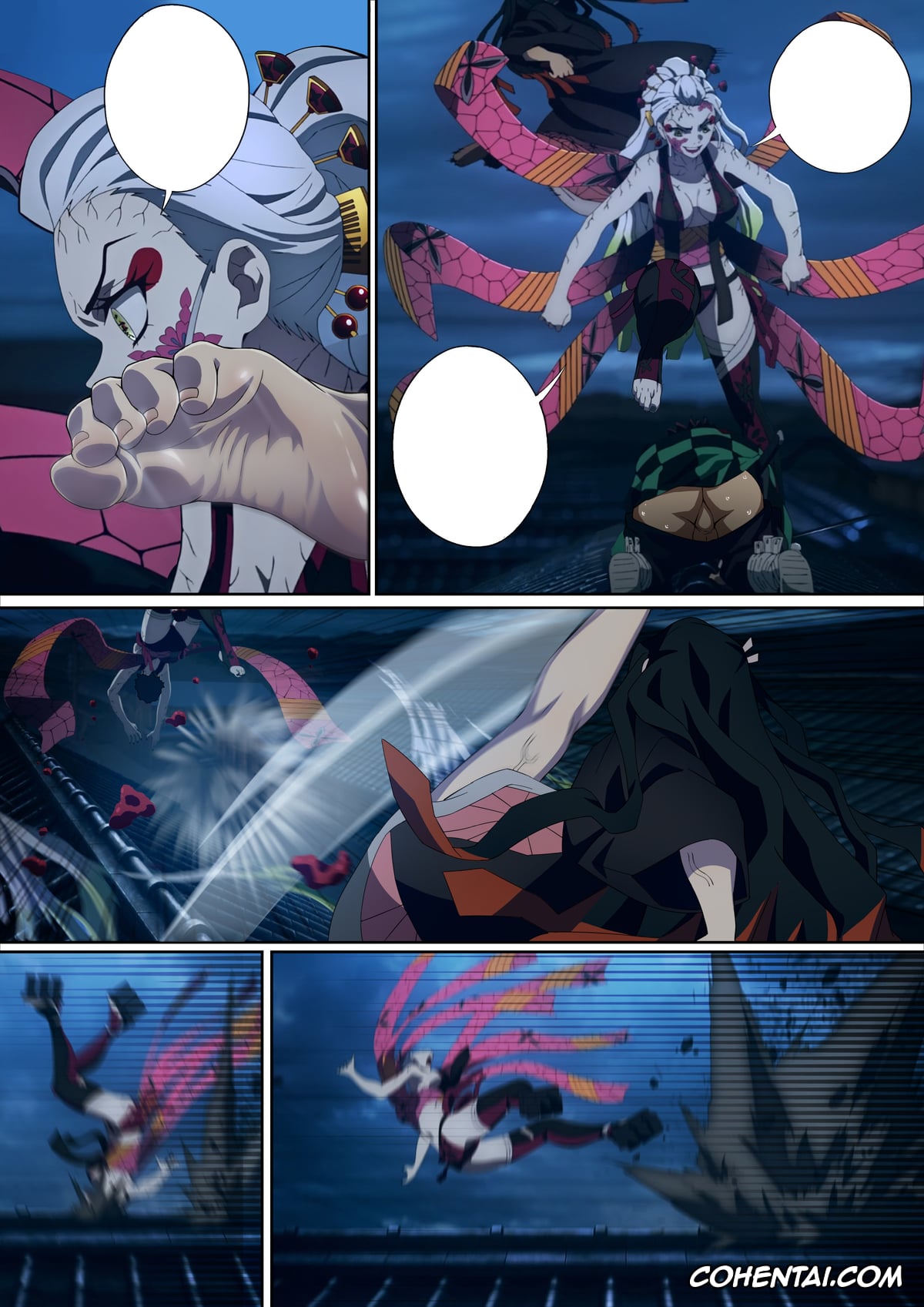 Kimetsu No Yaiba | Demon Slayer hentai, Daki hentai, Nezuko Kamado hentai, Tanjirou Kamado hentai, Daki’s Blood Demon Art: Trample 1+2 (Kimetsu no Yaiba), pagina 63