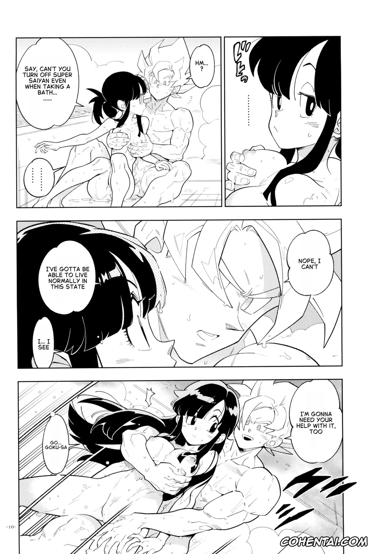 Dragon Ball Z xxx, Chi Chi xxx, Son Goku xxx, Futari kiri (Dragon Ball Z), pagina 7