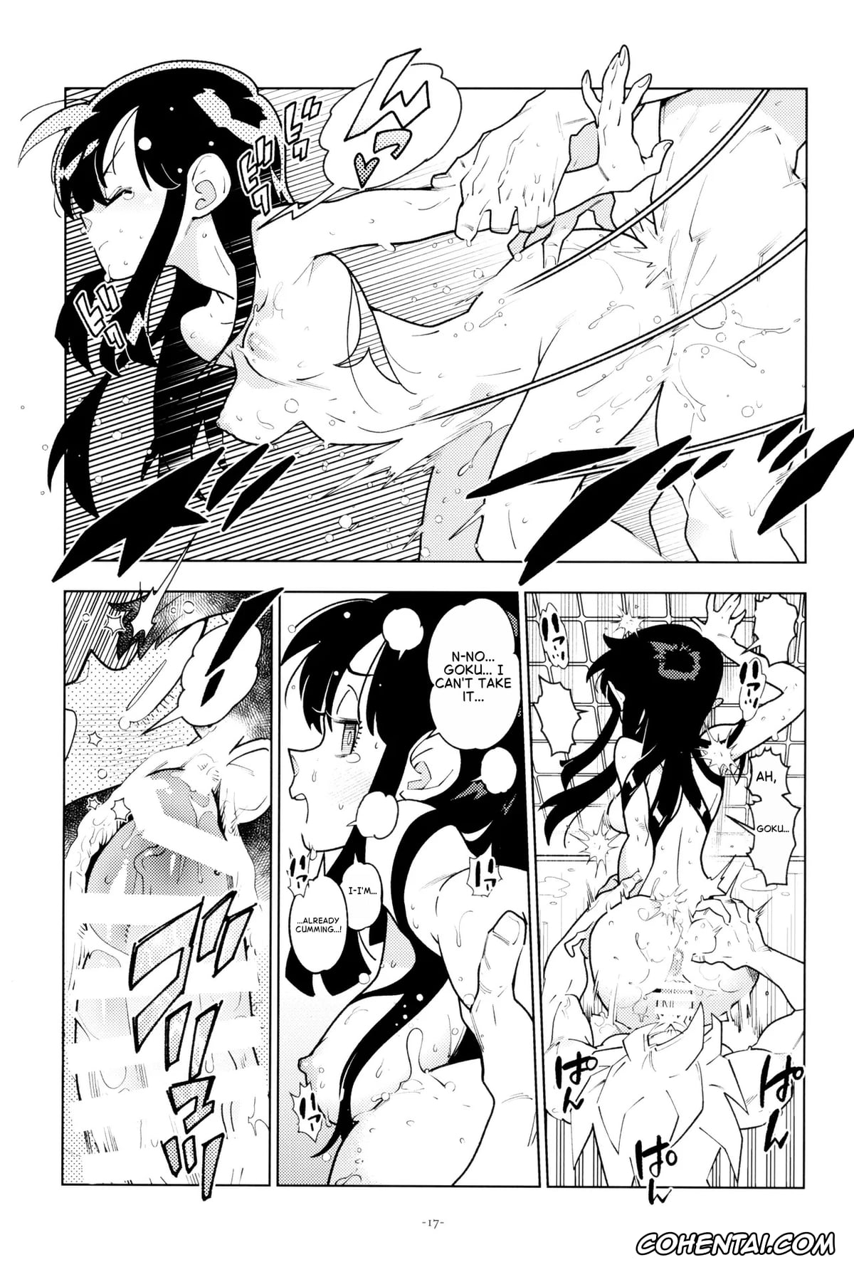 Dragon Ball Z porno, Chi Chi porno, Son Goku porno, Futari kiri (Dragon Ball Z), pagina 14