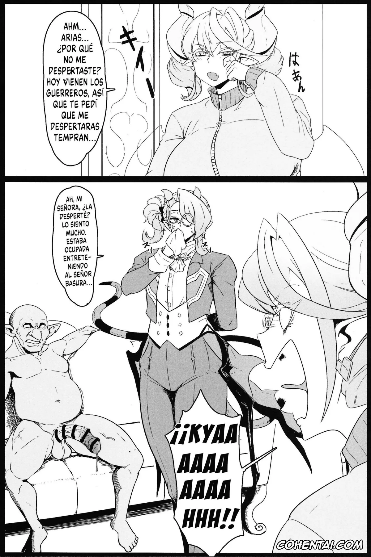 Yu-Gi-Oh! hentai, Arias The Labrynth Butler hentai, Lady Labrynth Of The Silver Castle hentai, Direct☆Attack! 2 (Yu-Gi-Oh!), pagina 9