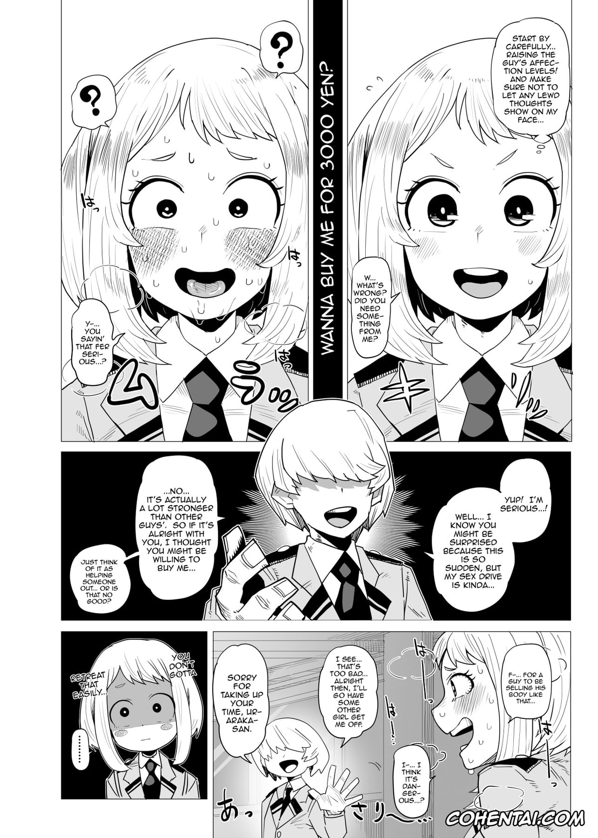 My Hero Academia | Boku No Hero Academia xxx, Kyoka Jiro xxx, Mina Ashido xxx, Momo Yaoyorozu xxx, Ochako Uraraka xxx, Tooru Hagakure xxx, Tsuyu Asui xxx, Teisou Gyakuten no Hero Academia (Boku no Hero Academia), pagina 4
