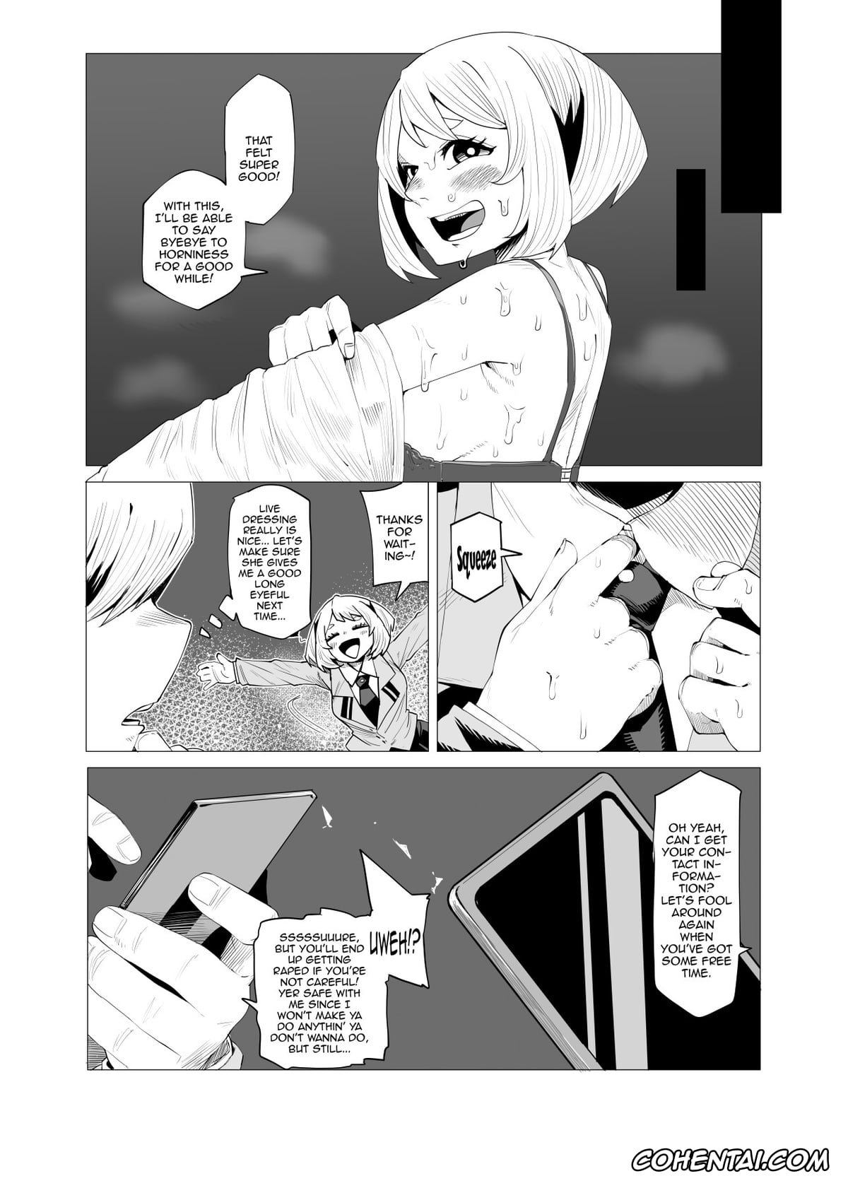 My Hero Academia | Boku No Hero Academia porno, Kyoka Jiro porno, Mina Ashido porno, Momo Yaoyorozu porno, Ochako Uraraka porno, Tooru Hagakure porno, Tsuyu Asui porno, Teisou Gyakuten no Hero Academia (Boku no Hero Academia), pagina 17