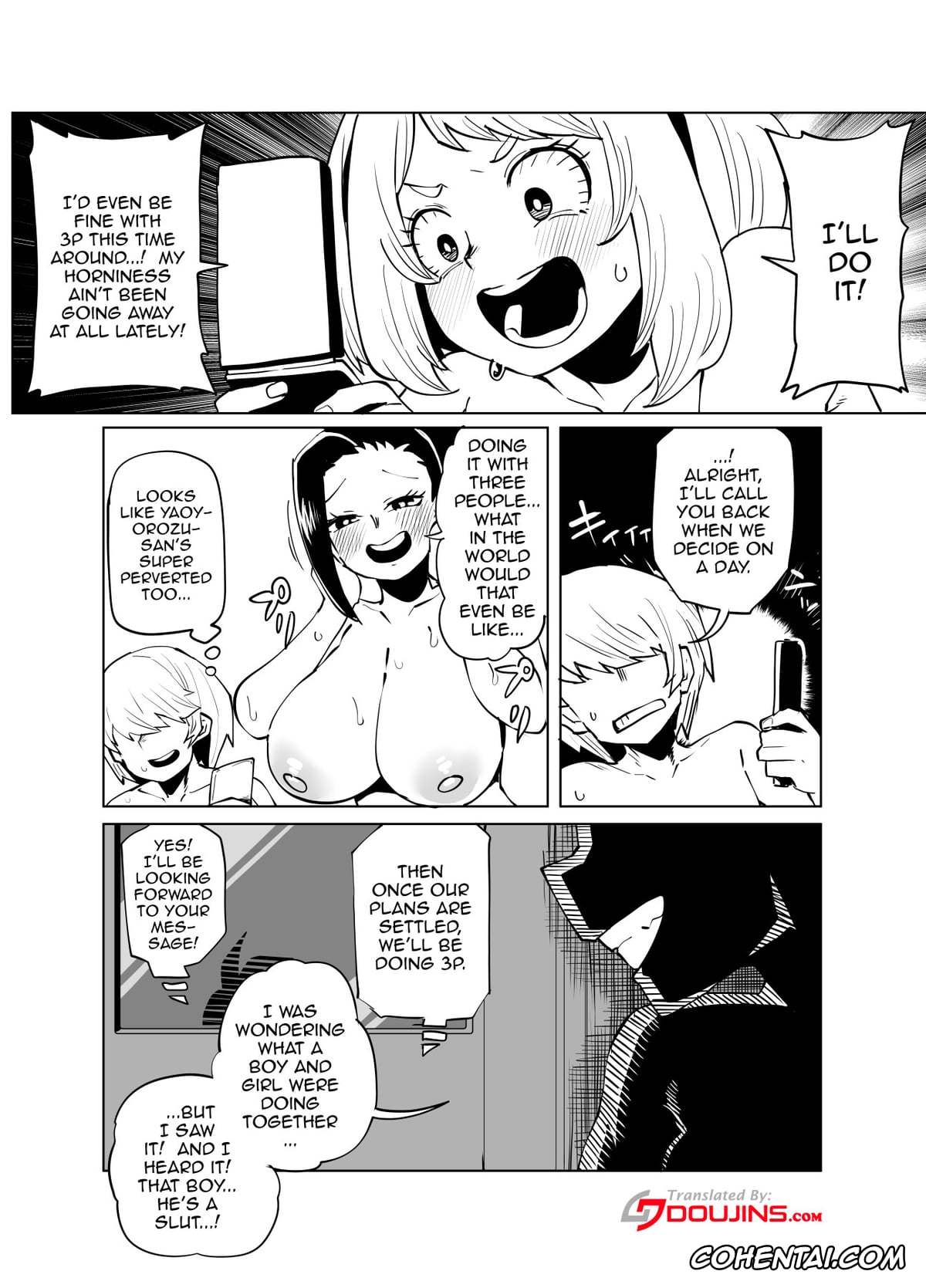 My Hero Academia | Boku No Hero Academia porno, Kyoka Jiro porno, Mina Ashido porno, Momo Yaoyorozu porno, Ochako Uraraka porno, Tooru Hagakure porno, Tsuyu Asui porno, Teisou Gyakuten no Hero Academia (Boku no Hero Academia), pagina 29