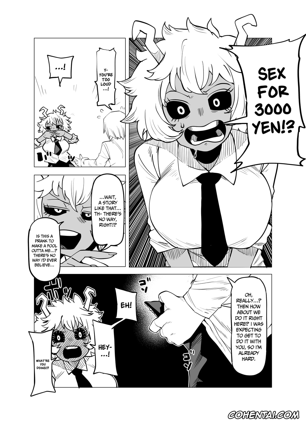 My Hero Academia | Boku No Hero Academia xxx, Kyoka Jiro xxx, Mina Ashido xxx, Momo Yaoyorozu xxx, Ochako Uraraka xxx, Tooru Hagakure xxx, Tsuyu Asui xxx, Teisou Gyakuten no Hero Academia (Boku no Hero Academia), pagina 43