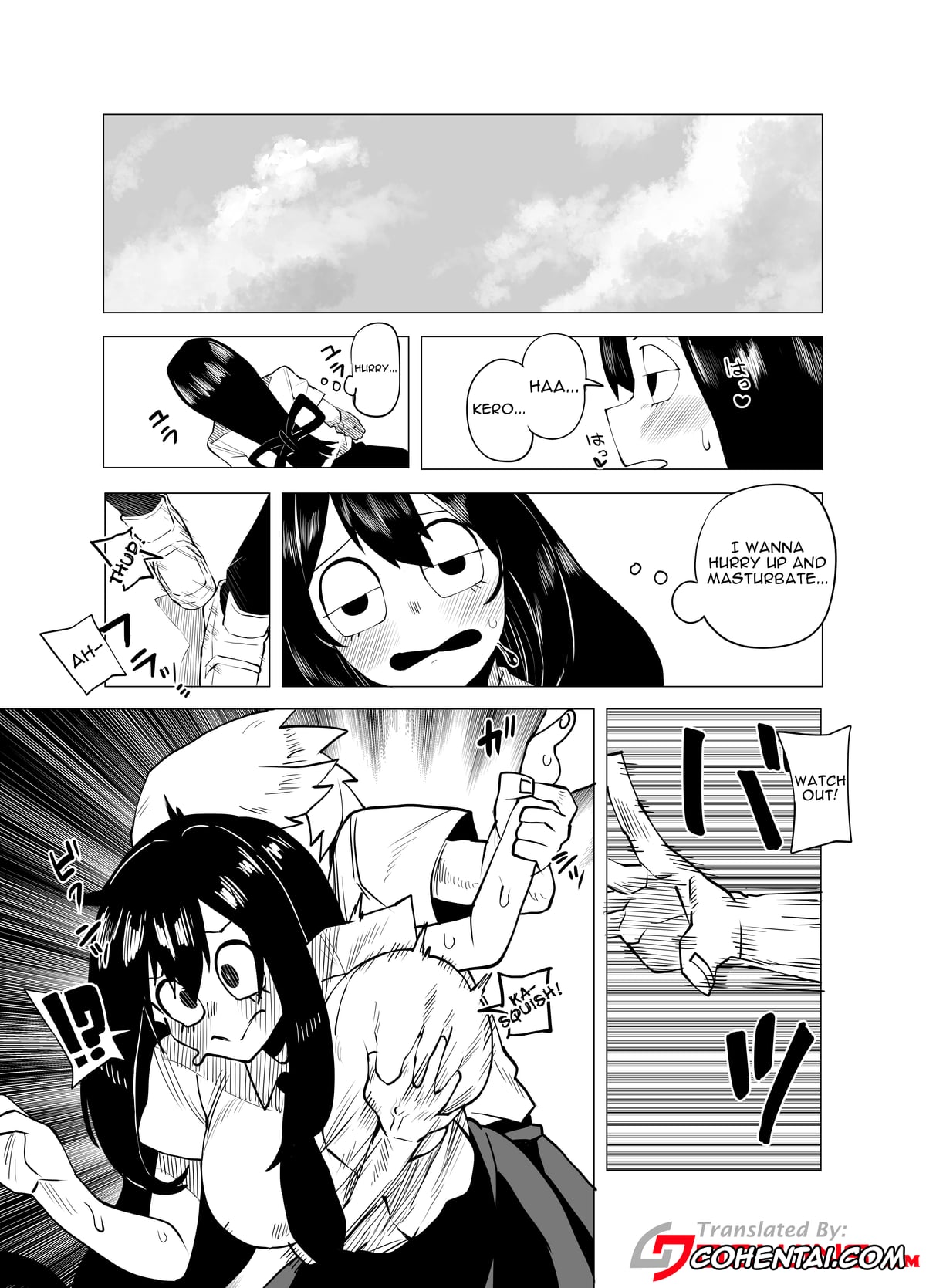 My Hero Academia | Boku No Hero Academia xxx, Kyoka Jiro xxx, Mina Ashido xxx, Momo Yaoyorozu xxx, Ochako Uraraka xxx, Tooru Hagakure xxx, Tsuyu Asui xxx, Teisou Gyakuten no Hero Academia (Boku no Hero Academia), pagina 52