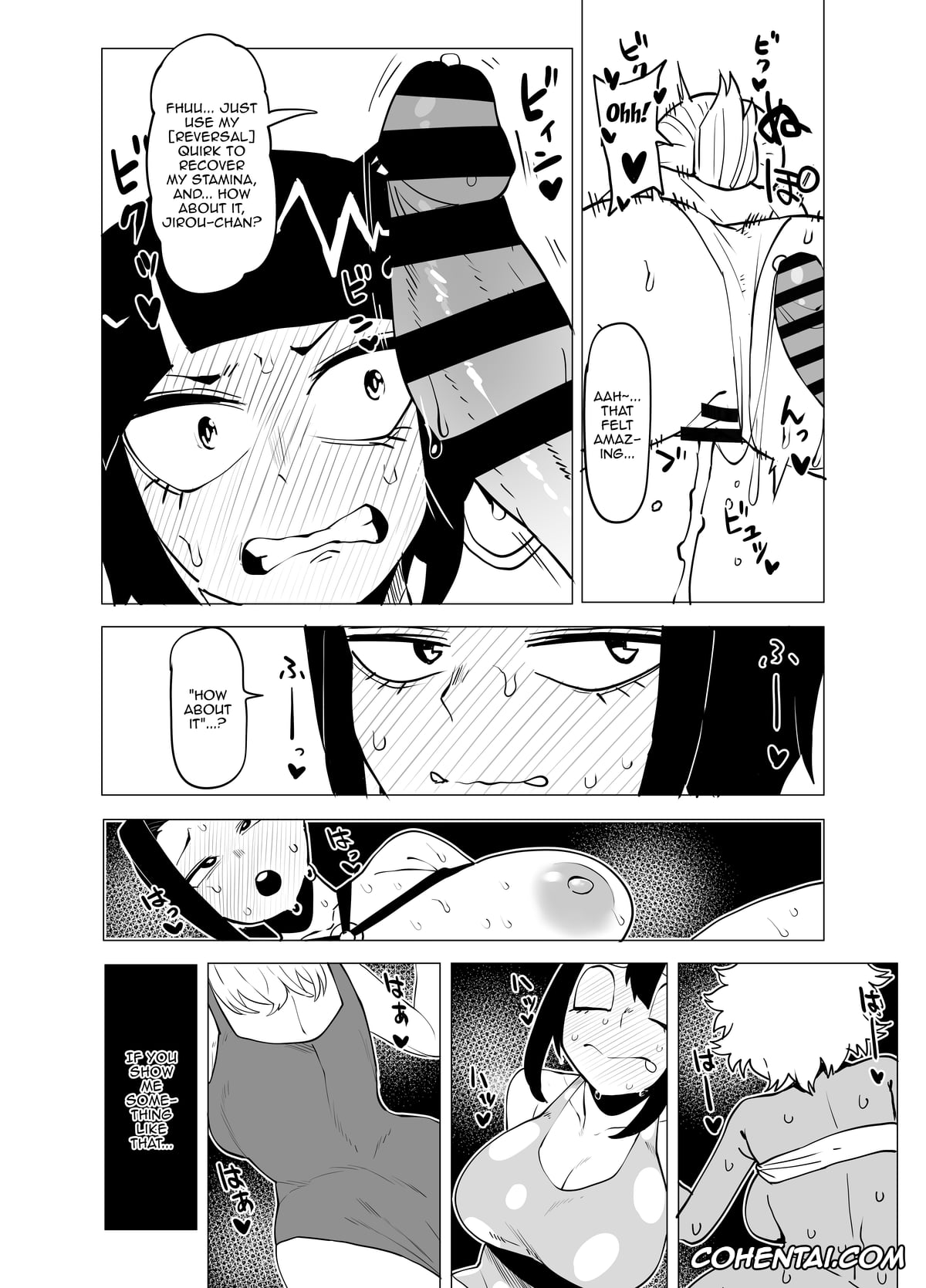 My Hero Academia | Boku No Hero Academia xxx, Kyoka Jiro xxx, Mina Ashido xxx, Momo Yaoyorozu xxx, Ochako Uraraka xxx, Tooru Hagakure xxx, Tsuyu Asui xxx, Teisou Gyakuten no Hero Academia (Boku no Hero Academia), pagina 67