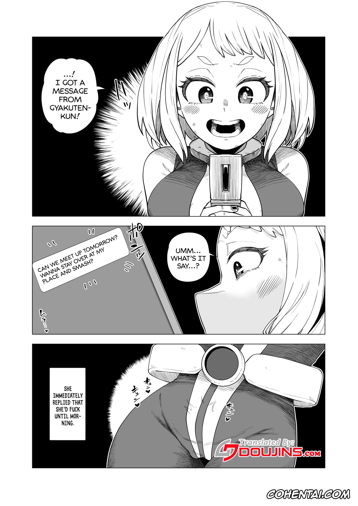 My Hero Academia | Boku No Hero Academia xxx, Kyoka Jiro xxx, Mina Ashido xxx, Momo Yaoyorozu xxx, Ochako Uraraka xxx, Tooru Hagakure xxx, Tsuyu Asui xxx, Teisou Gyakuten no Hero Academia (Boku no Hero Academia), pagina 73