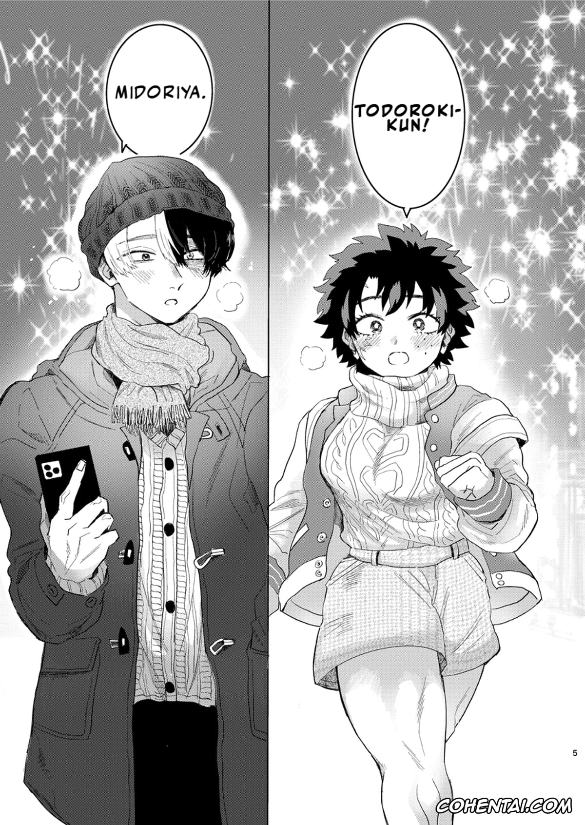 My Hero Academia | Boku No Hero Academia xxx, Izuku Midoriya xxx, Shouto Todoroki xxx, Shouto-kun to Izuku-chan (Boku no Hero Academia), pagina 4