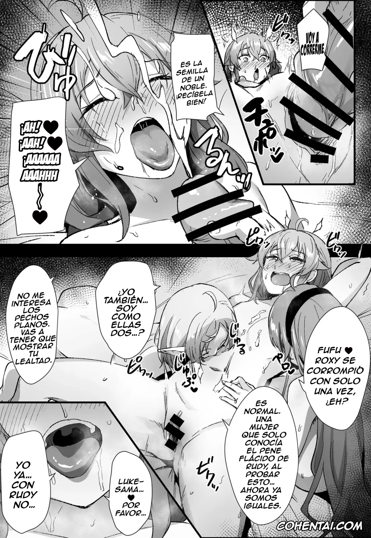 Mushoku Tensei ~Isekai Ittara Honki Dasu~ xxx, Mushoku Tensei Ruta IF – Arco del Reino de Asura – Roxy, pagina 7