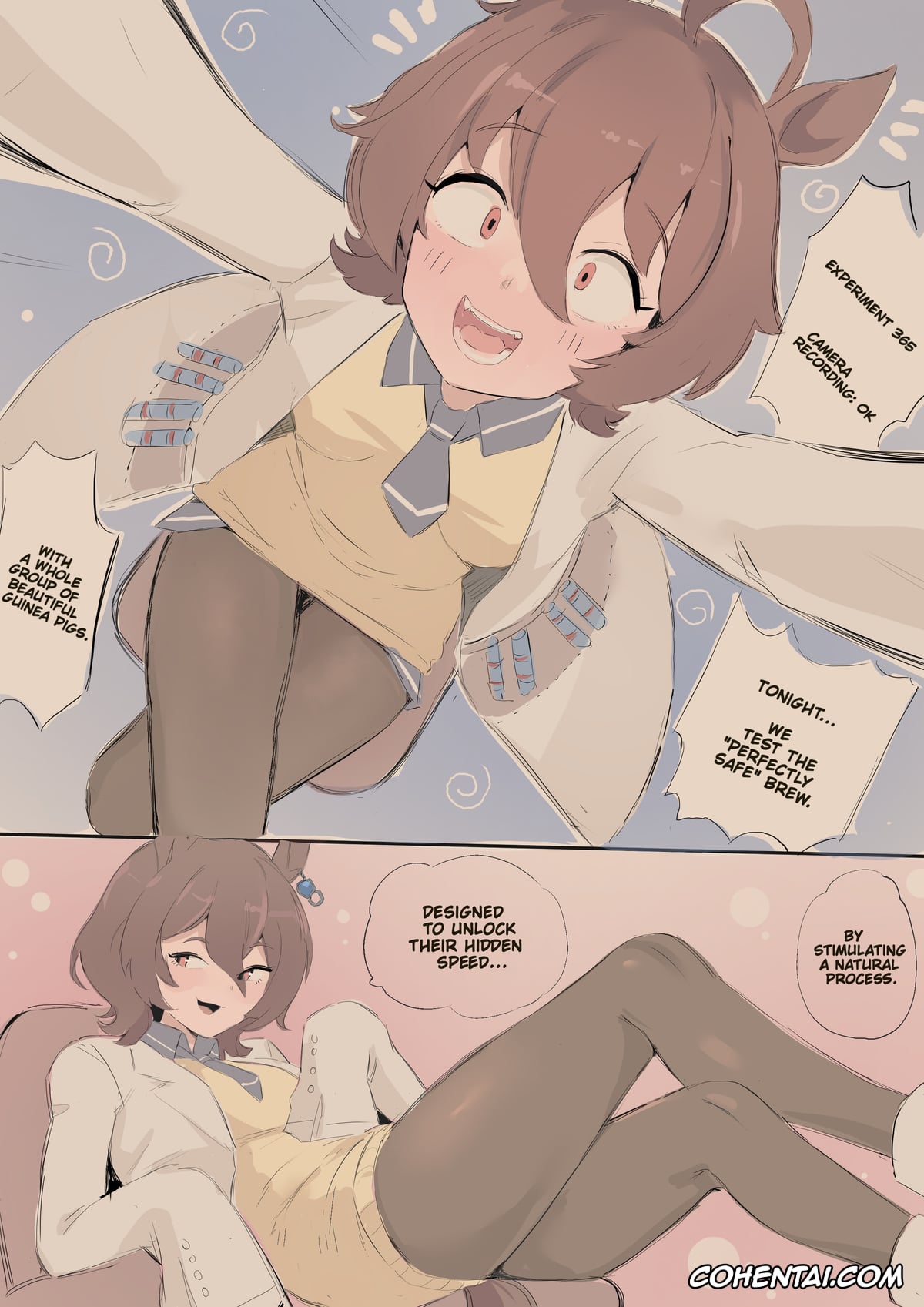 Uma Musume Pretty Derby xxx, Agnes Digital xxx, Agnes Tachyon xxx, Air Shakur xxx, Daiwa Scarlet xxx, Manhattan Cafe xxx, Trainer xxx, Just Another Guinea Pig (Uma Musume Pretty Derby), pagina 4