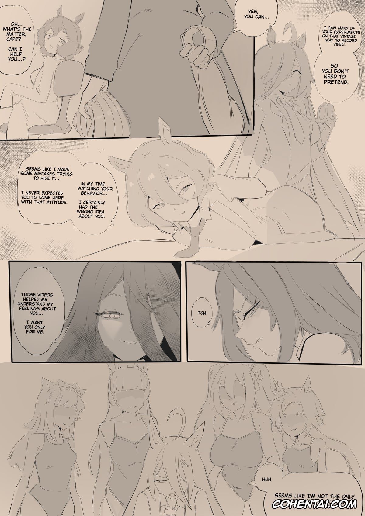 Uma Musume Pretty Derby hentai, Agnes Digital hentai, Agnes Tachyon hentai, Air Shakur hentai, Daiwa Scarlet hentai, Manhattan Cafe hentai, Trainer hentai, Just Another Guinea Pig (Uma Musume Pretty Derby), pagina 24