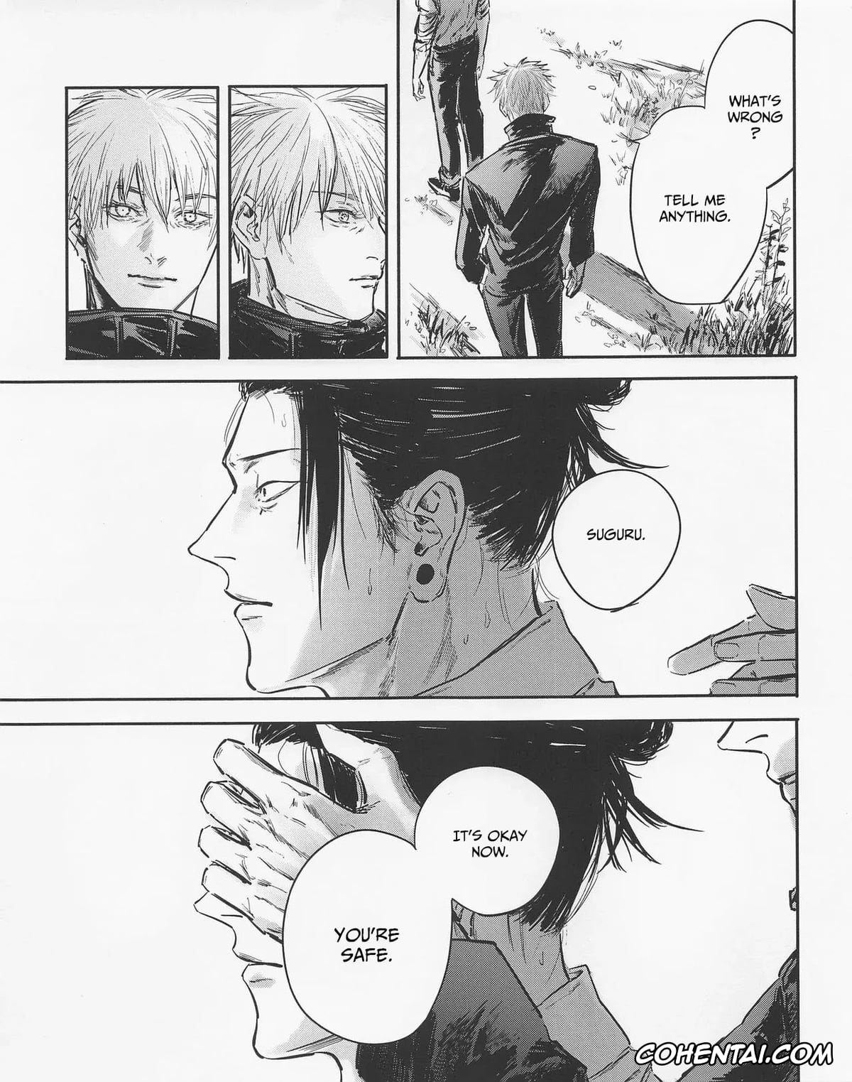Jujutsu Kaisen porno, Satoru Gojo porno, Suguru Geto porno, Spring, Even After Death (Jujutsu Kaisen), pagina 8
