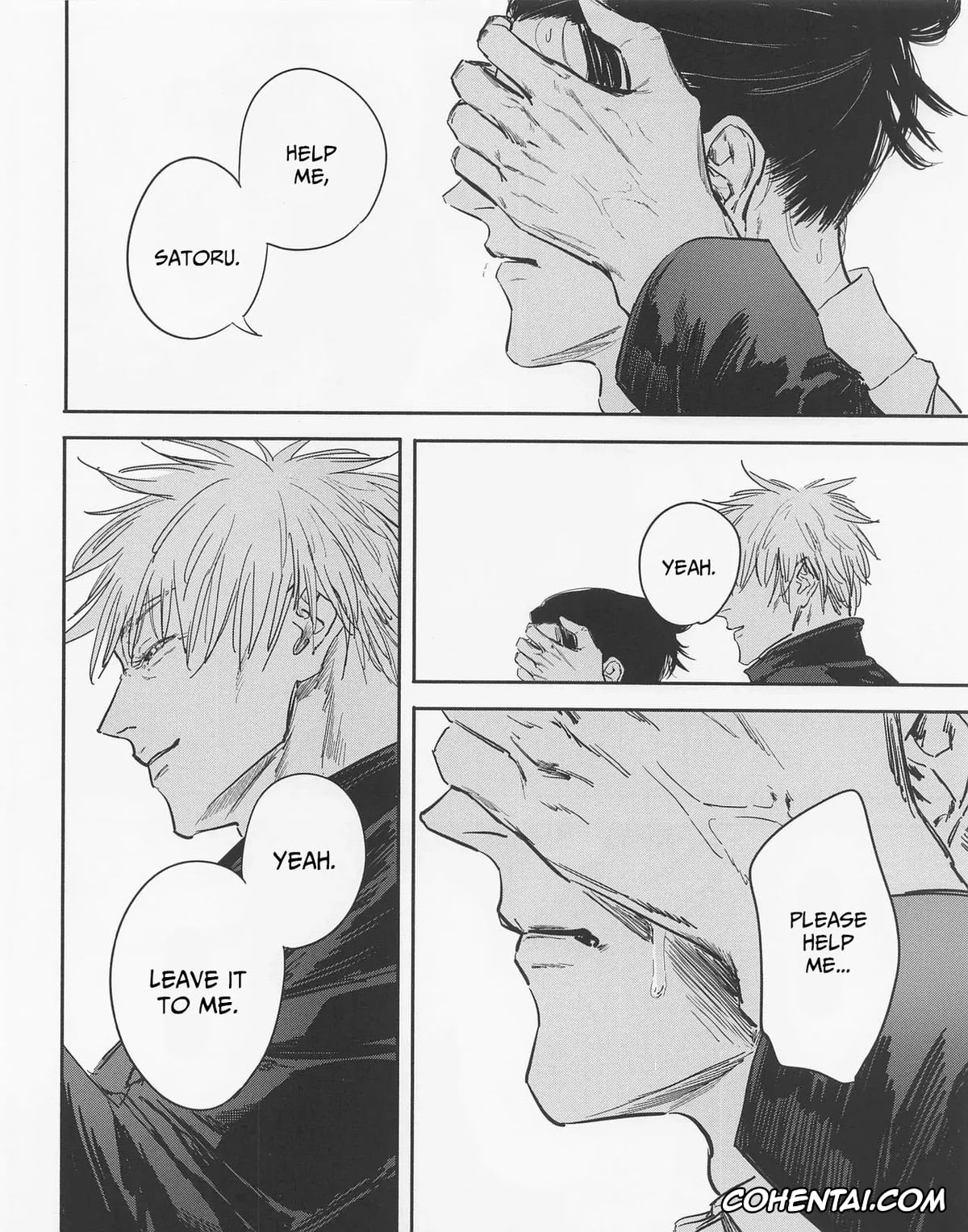 Jujutsu Kaisen hentai, Satoru Gojo hentai, Suguru Geto hentai, Spring, Even After Death (Jujutsu Kaisen), pagina 9