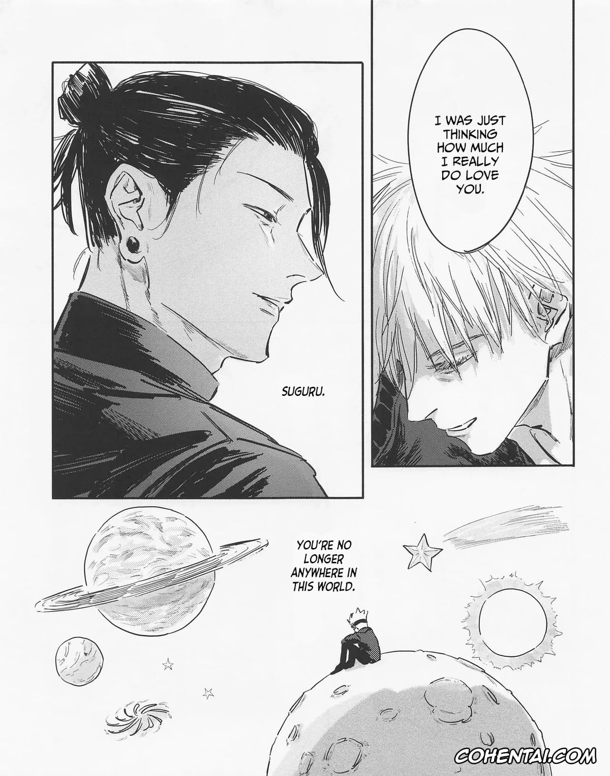 Jujutsu Kaisen porno, Satoru Gojo porno, Suguru Geto porno, Spring, Even After Death (Jujutsu Kaisen), pagina 14