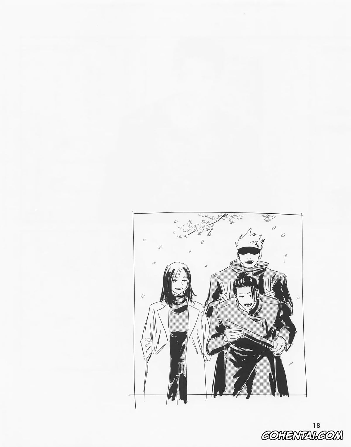 Jujutsu Kaisen porno, Satoru Gojo porno, Suguru Geto porno, Spring, Even After Death (Jujutsu Kaisen), pagina 17