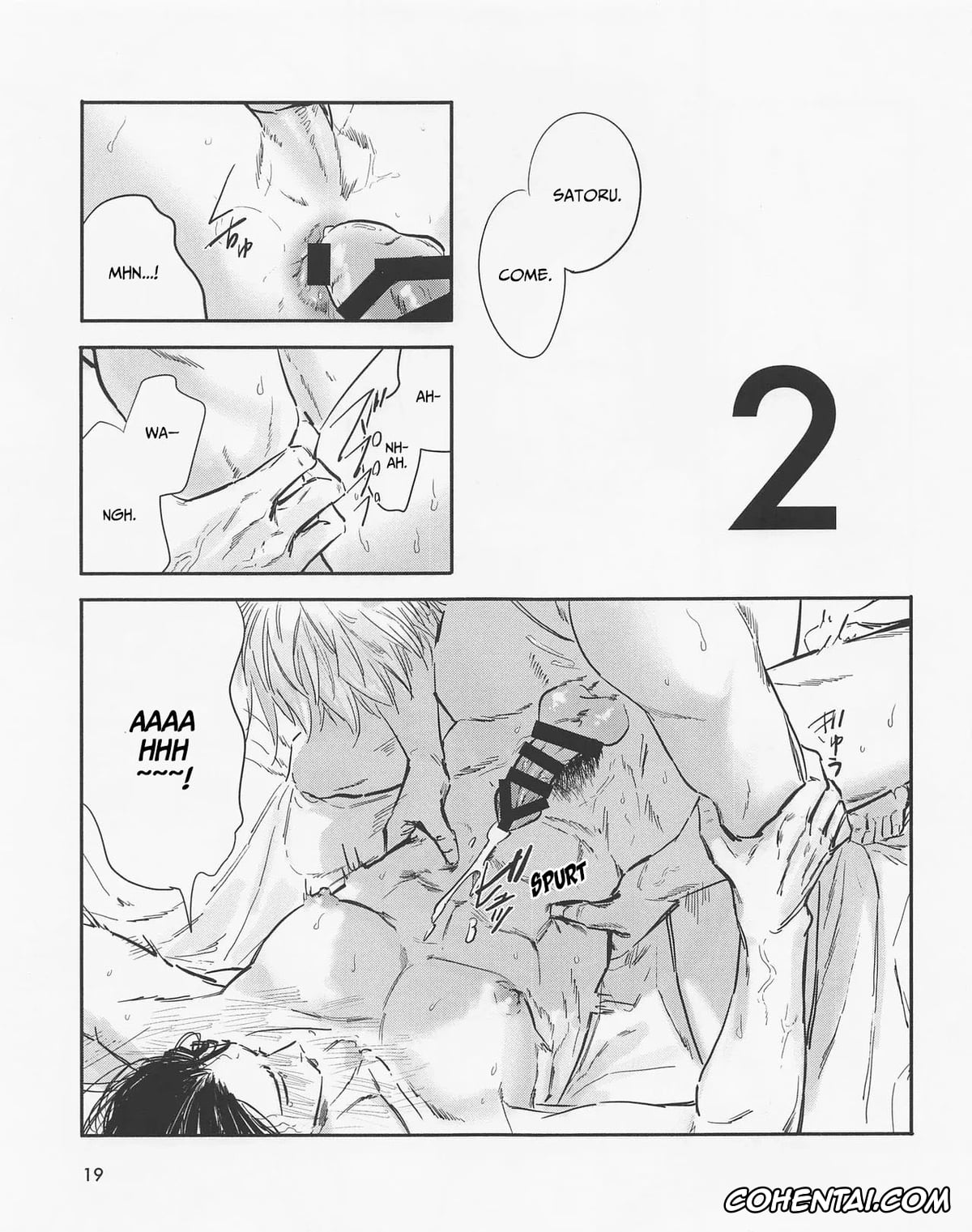 Jujutsu Kaisen hentai, Satoru Gojo hentai, Suguru Geto hentai, Spring, Even After Death (Jujutsu Kaisen), pagina 18