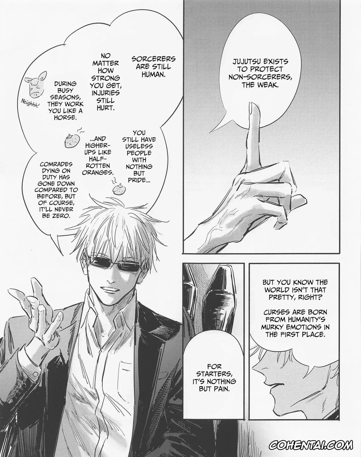 Jujutsu Kaisen xxx, Satoru Gojo xxx, Suguru Geto xxx, Spring, Even After Death (Jujutsu Kaisen), pagina 34