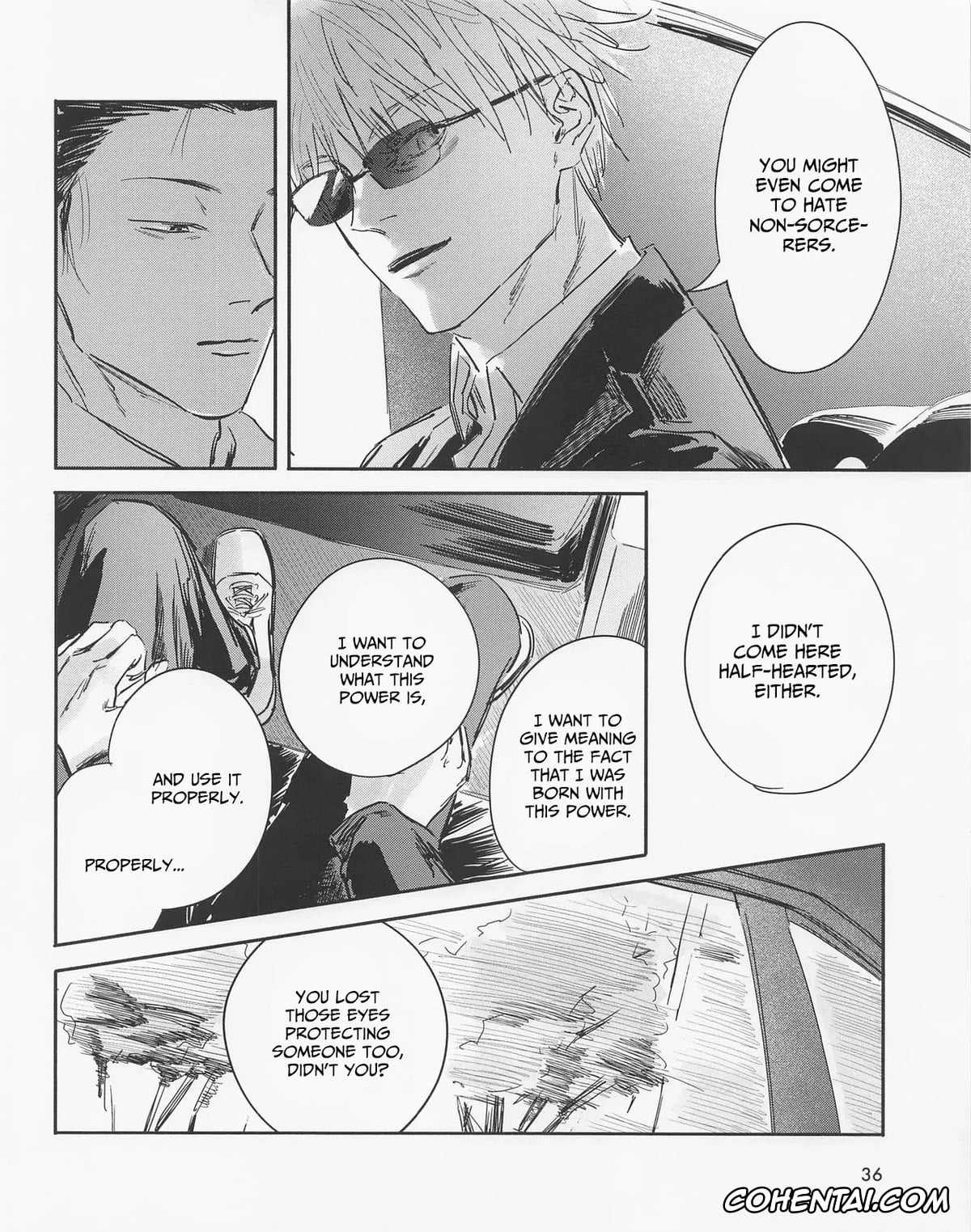 Jujutsu Kaisen porno, Satoru Gojo porno, Suguru Geto porno, Spring, Even After Death (Jujutsu Kaisen), pagina 35