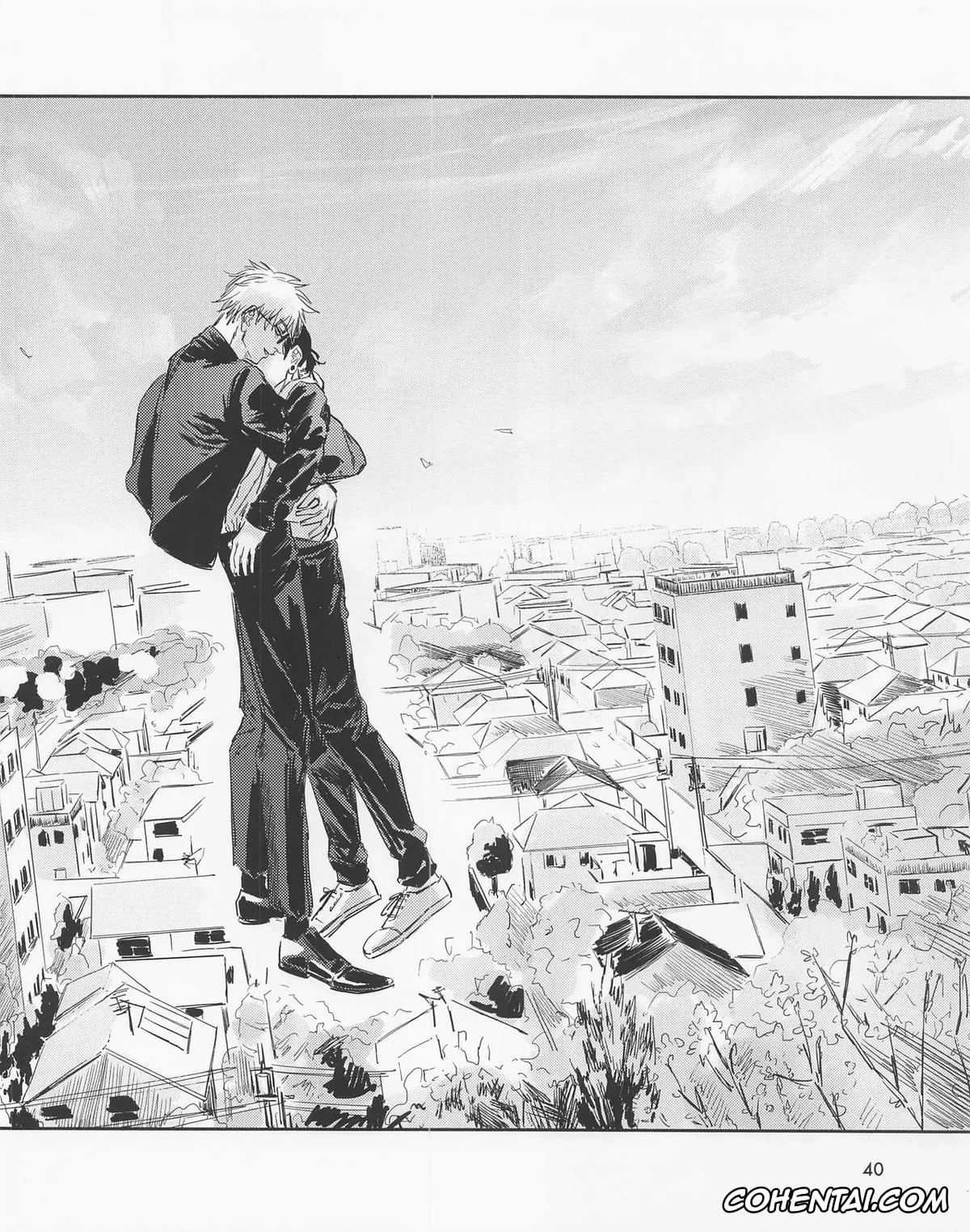 Jujutsu Kaisen hentai, Satoru Gojo hentai, Suguru Geto hentai, Spring, Even After Death (Jujutsu Kaisen), pagina 39