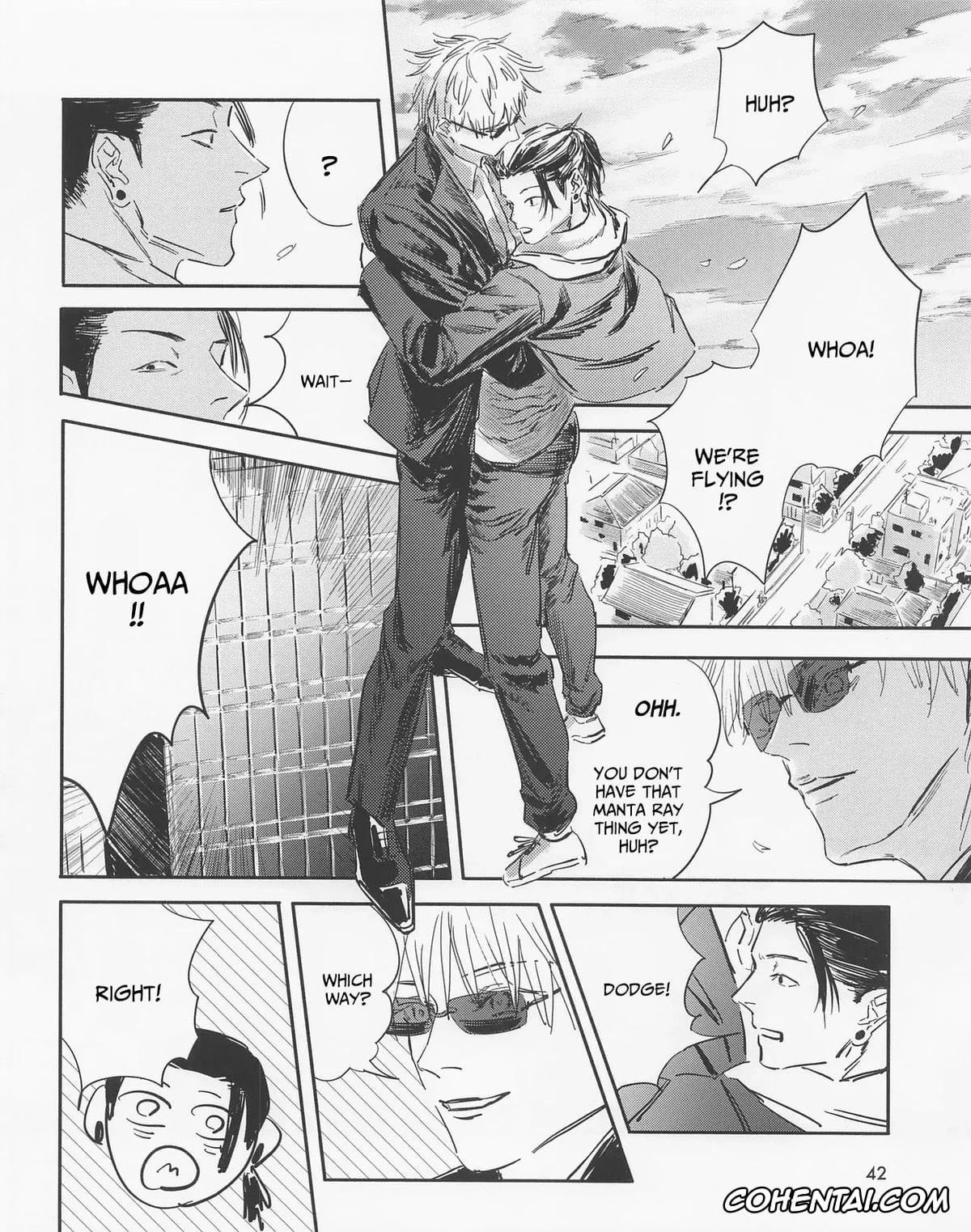 Jujutsu Kaisen porno, Satoru Gojo porno, Suguru Geto porno, Spring, Even After Death (Jujutsu Kaisen), pagina 41