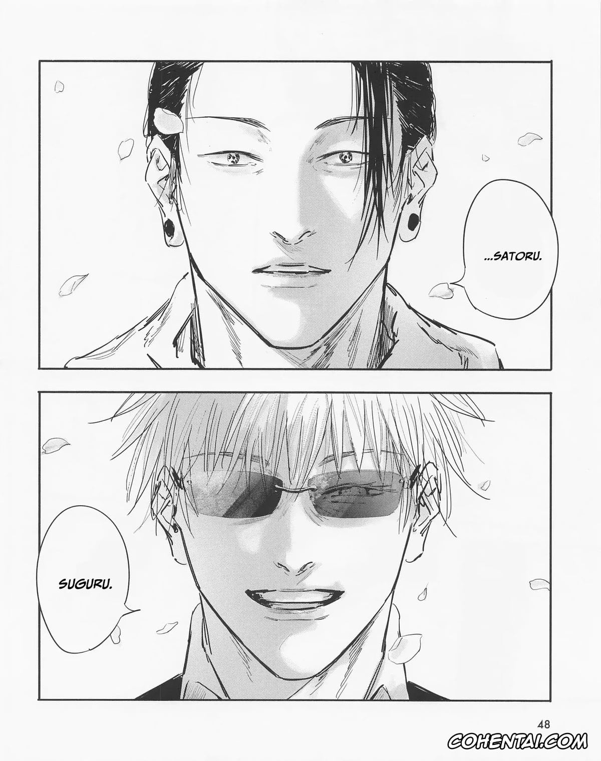 Jujutsu Kaisen porno, Satoru Gojo porno, Suguru Geto porno, Spring, Even After Death (Jujutsu Kaisen), pagina 47