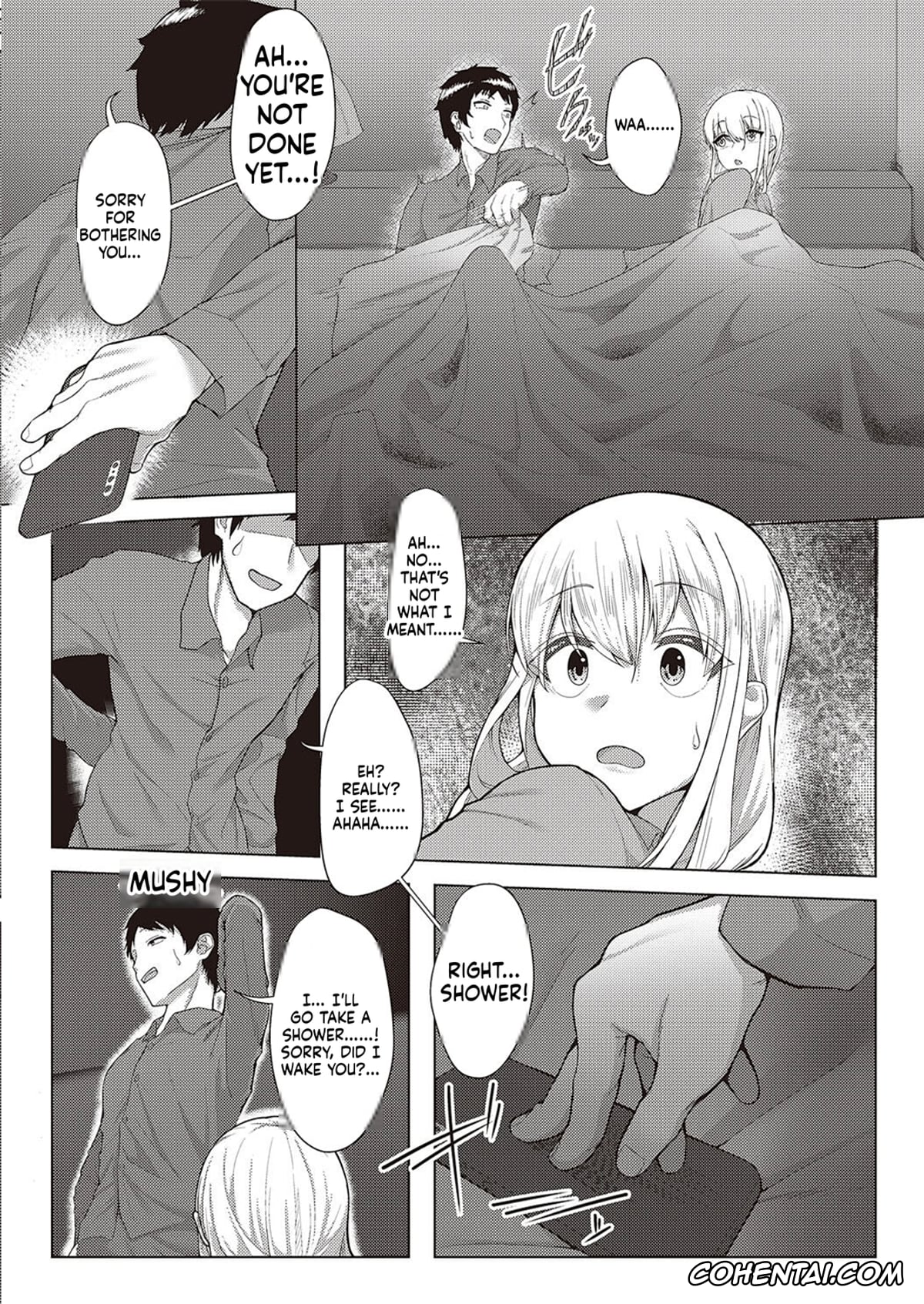 Revistas porno, COMIC ExE porno, Koufuku Kazoku Daisakusen (COMIC ExE 44), pagina 5