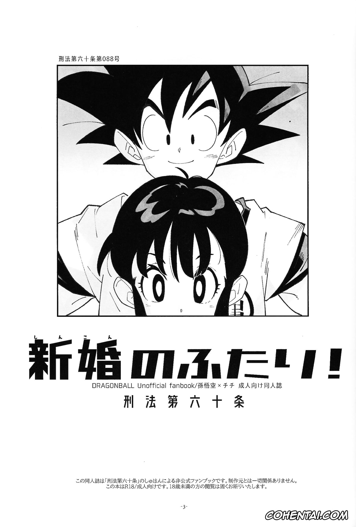 Dragon Ball Z porno, Chi Chi porno, Son Goku porno, Shinkon no Futari! (Dragon Ball Z), pagina 2