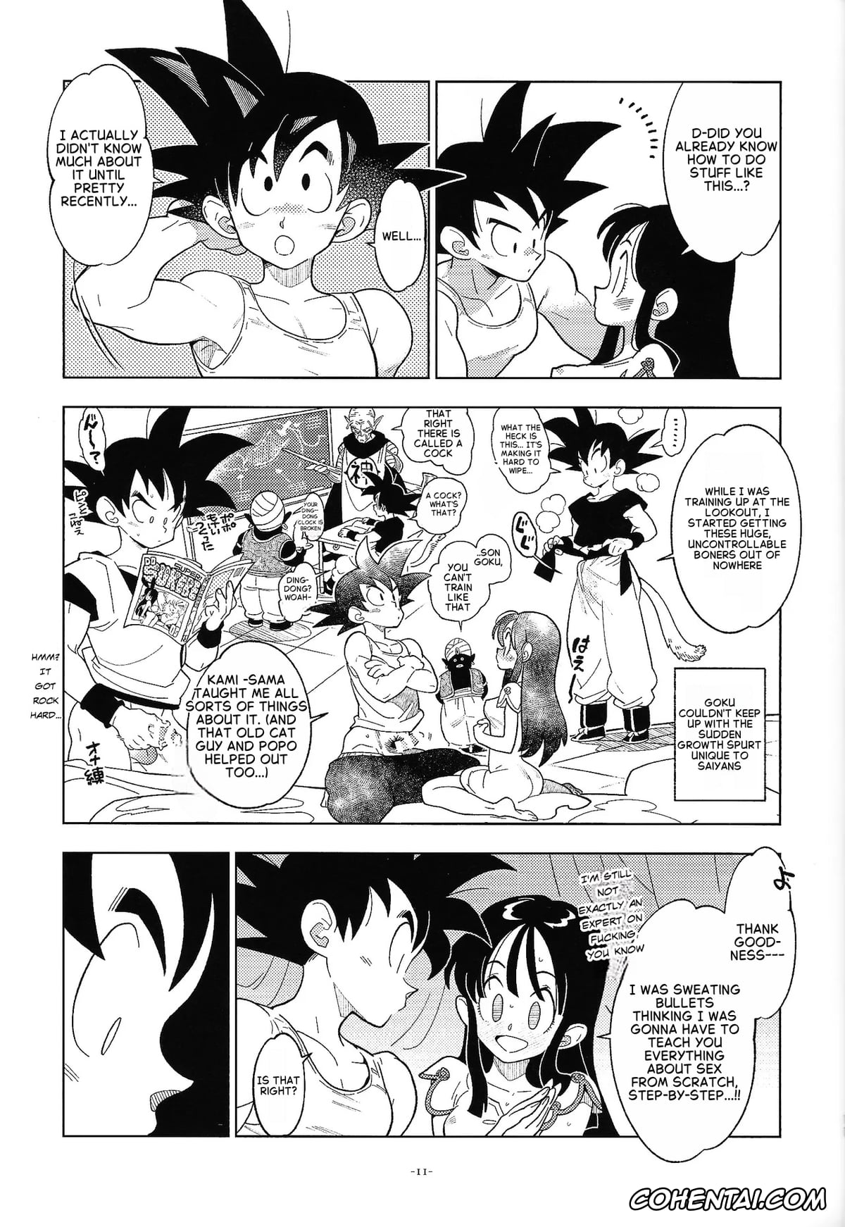 Dragon Ball Z xxx, Chi Chi xxx, Son Goku xxx, Shinkon no Futari! (Dragon Ball Z), pagina 10