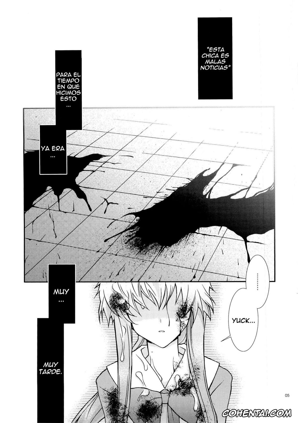 Mirai Nikki xxx, Yuno Gasai xxx, Barairo no Jinsei (Mirai Nikki), pagina 4